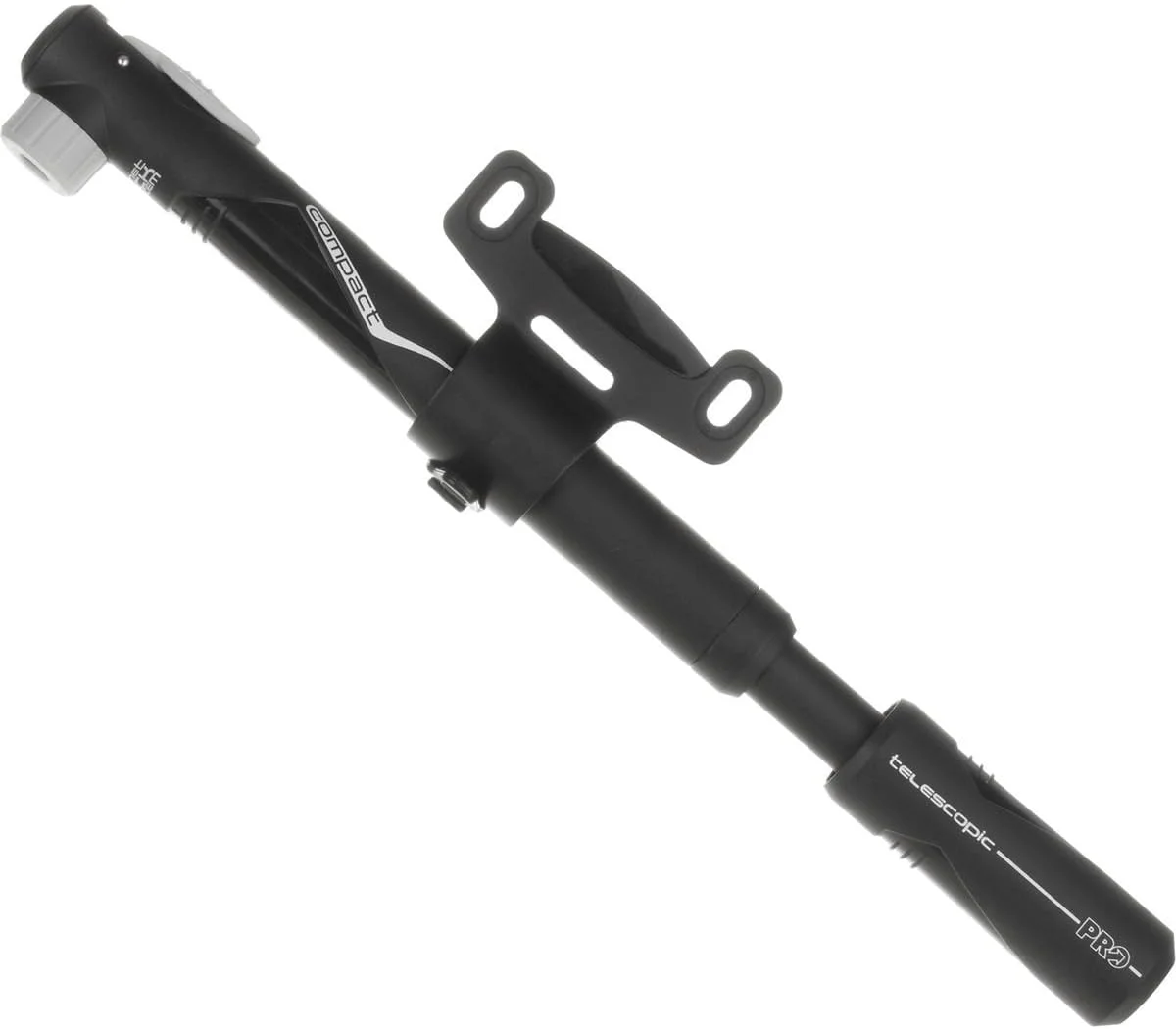 تلمبه دستی کوچک تلسکوپی بدنه دوچرخه PRO (مشکی)