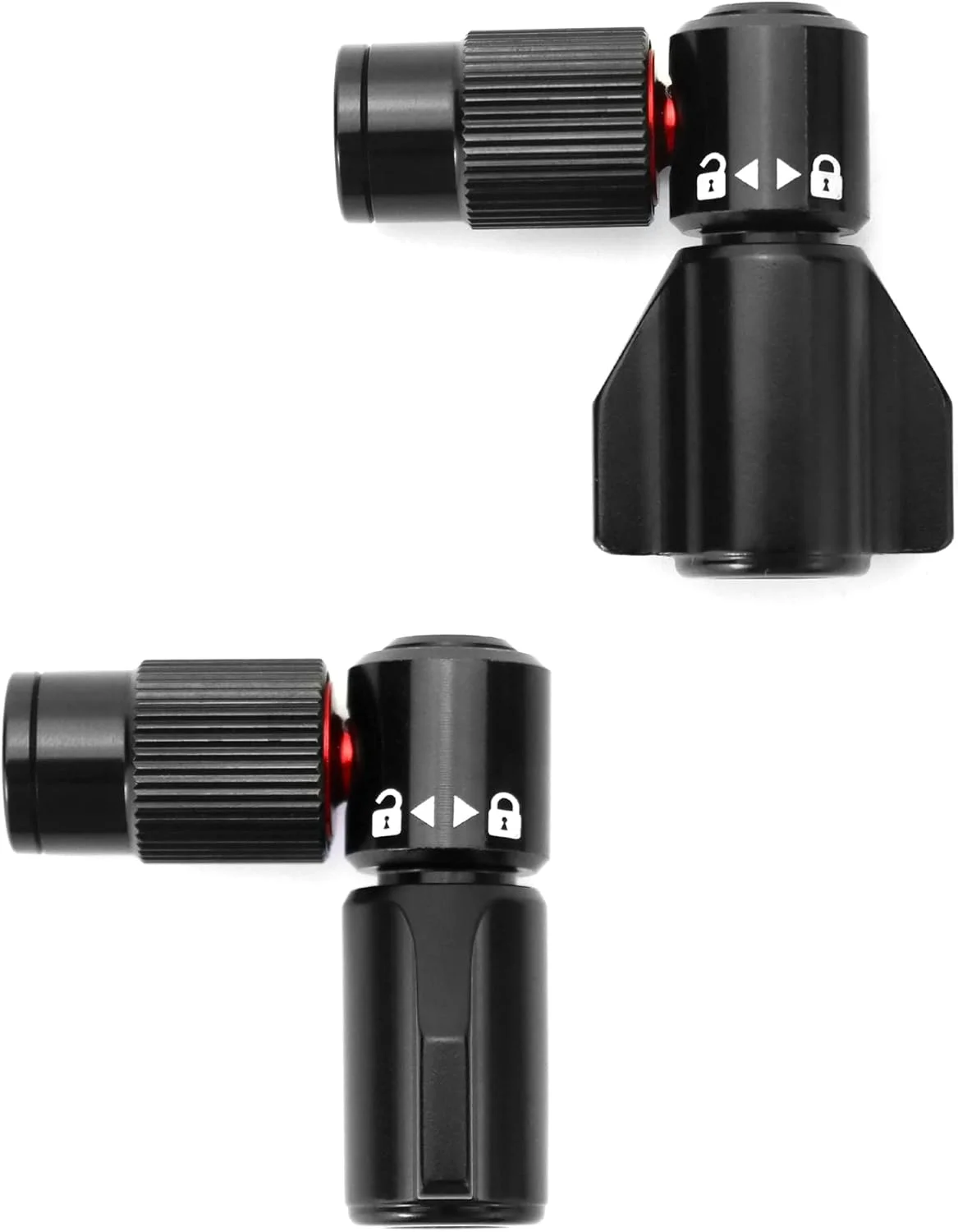 تلمبه CO2 دوچرخه QWORK®، برای والف های پرستا و شرادر، مینی سری تلمبه CO2 برای دوچرخه های جاده و کوهستان، بدون کارتریج CO2