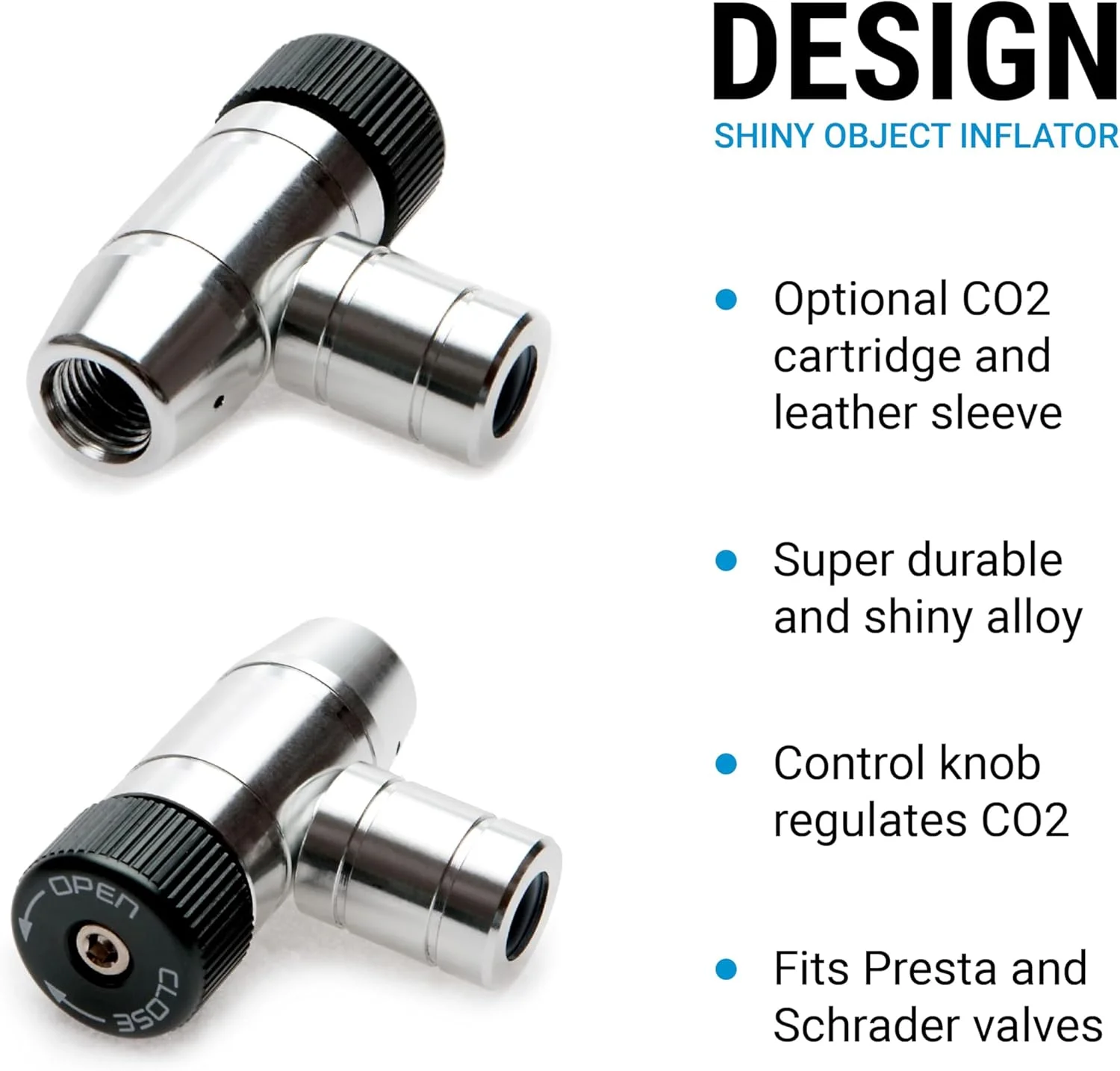 نازل باد کننده CO2 مدل Shiny Object از Portland Design Works