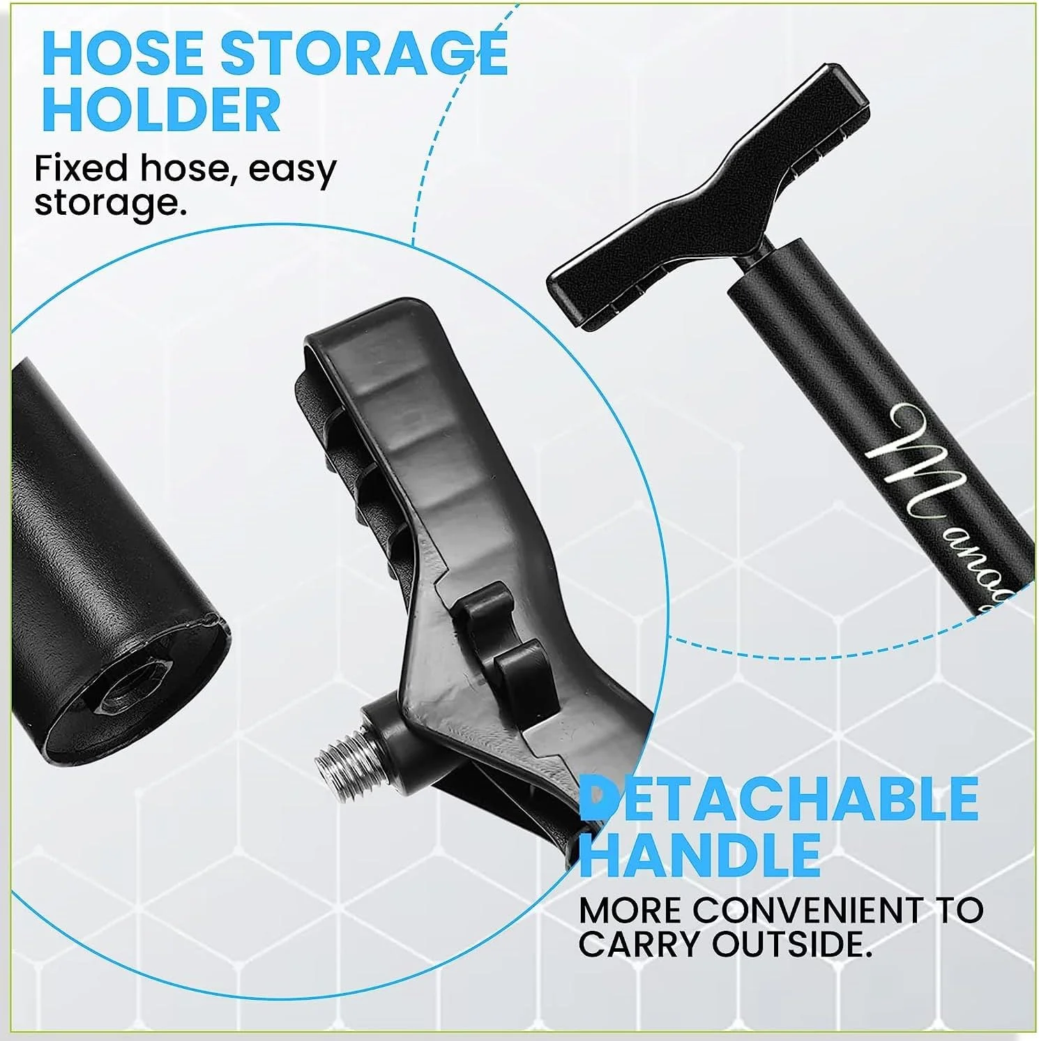 مجموعه پمپ باد دوچرخه و قفل شماره ای مانوگیام | پمپ دوچرخه | قفل دوچرخه | پمپ باد | قفل | پمپ و قفل برای تایر وسایل نقلیه، تیوپلس، موتور سیکلت، دوچرخه و فوتبال (1 عدد)