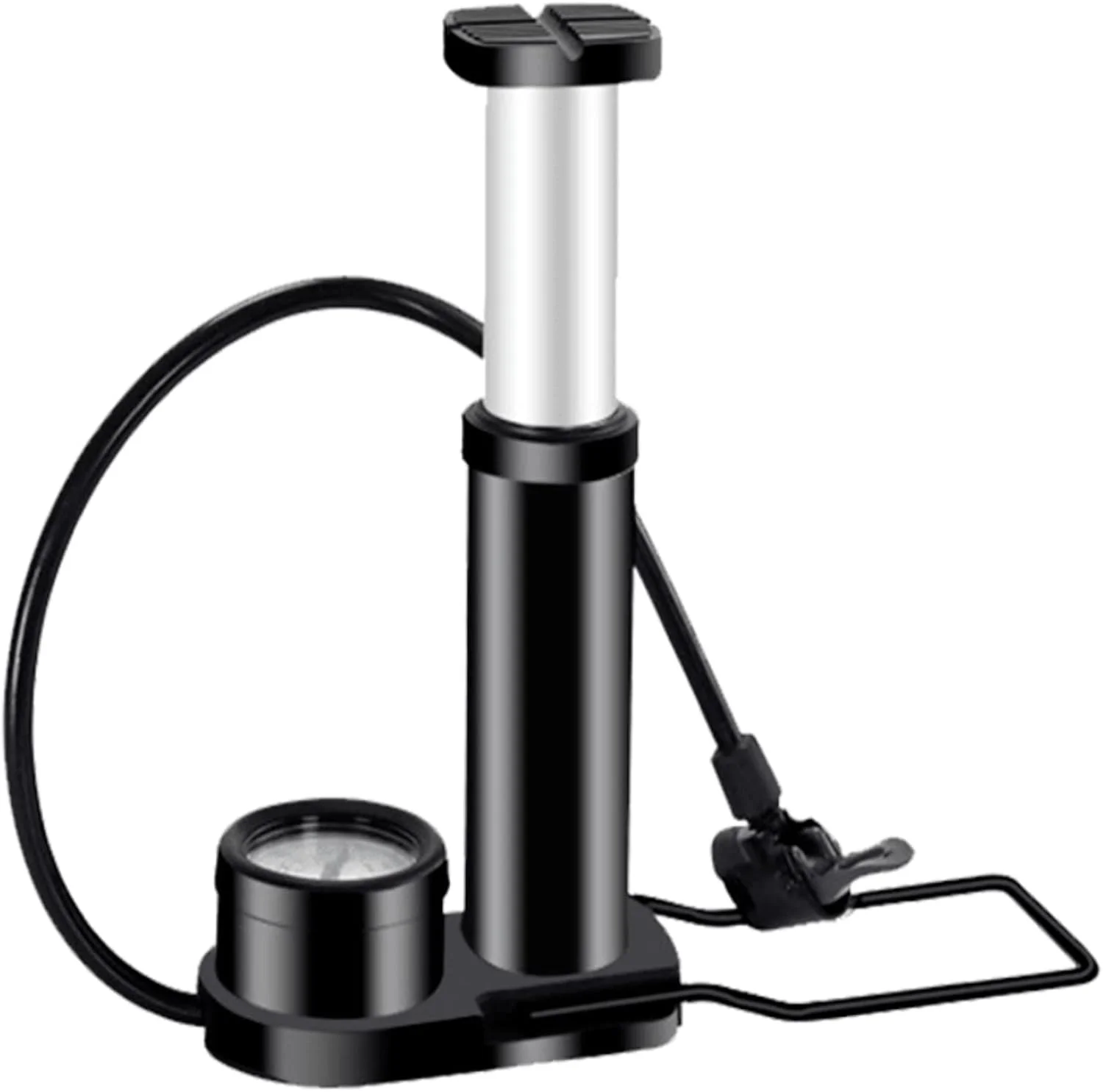 پمپ باد دوچرخه گارزی، تلمبه دستی و پدالی قابل حمل برای باد کردن لاستیک، توپ بسکتبال، فوتبال، اسباب بازی و کمپرسور هوا به همراه قمقمه و نگهدارنده قمقمه دوچرخه در لوازم جانبی ورزشی