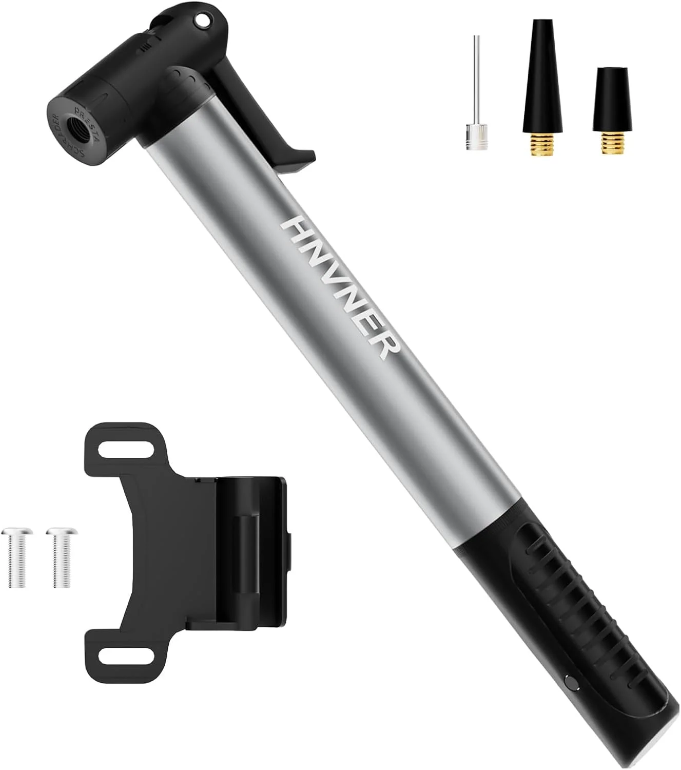 تلمبه مینی دوچرخه 100 PSI برای پرستا و شرادر، تلمبه دستی دوچرخه با سوزن و فریم، برای دوچرخه جاده، دوچرخه کوهستان، BMX، دوچرخه برقی