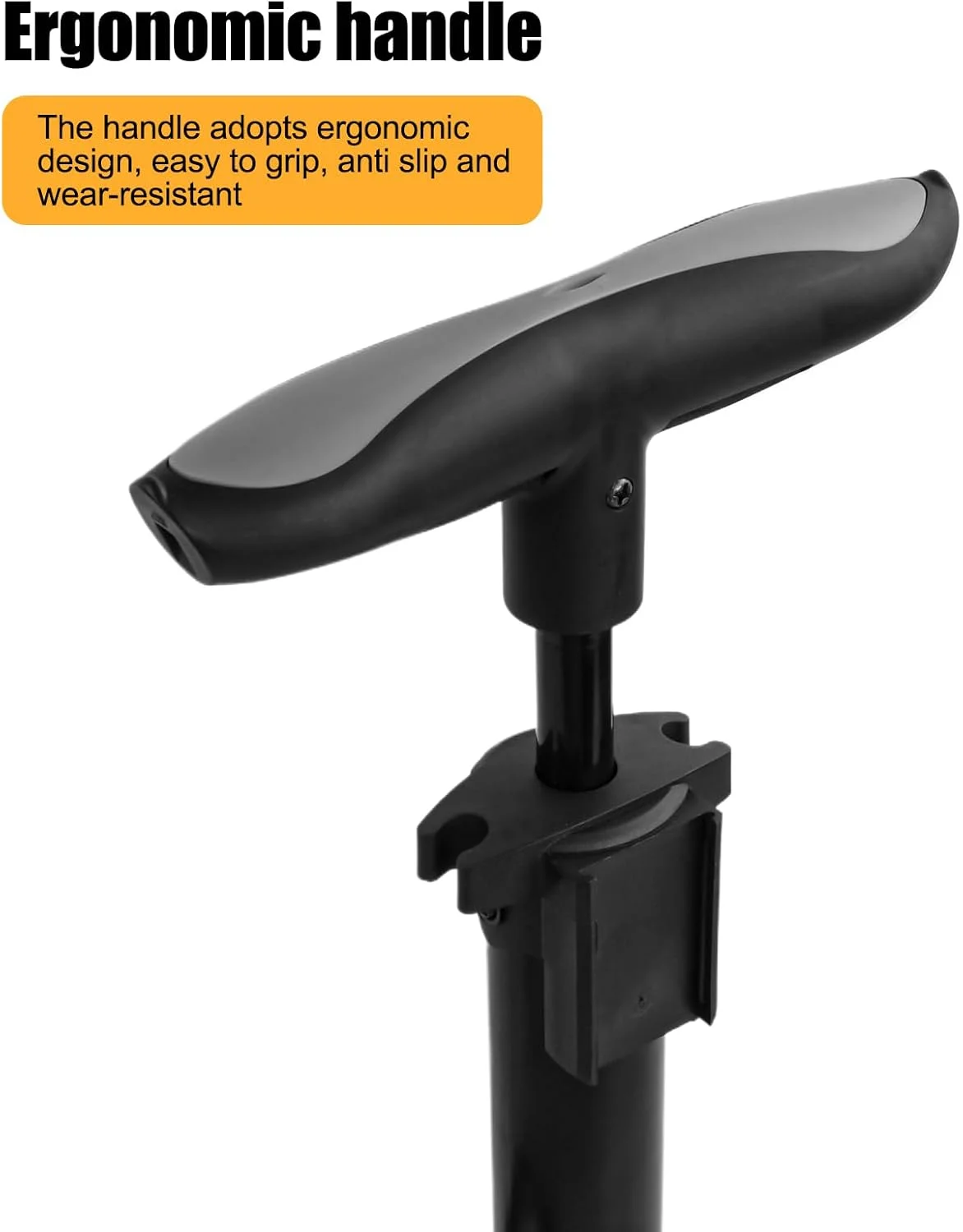 تلمبه پایی دوچرخه با فشارسنج، ۱۱ بار/۱۶۰ پی‌اس‌آی، تلمبه باد دوچرخه با والف‌های پرستا و شرادر برای دوچرخه جاده، ام‌تی‌بی، دوچرخه برقی، دوچرخه توریستی، توپ