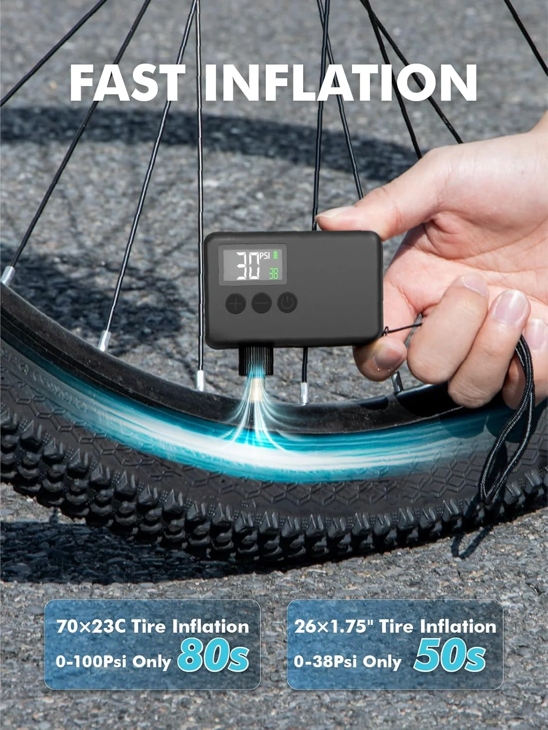 پمپ باد برقی دوچرخه پمپ باد برقی دوچرخه