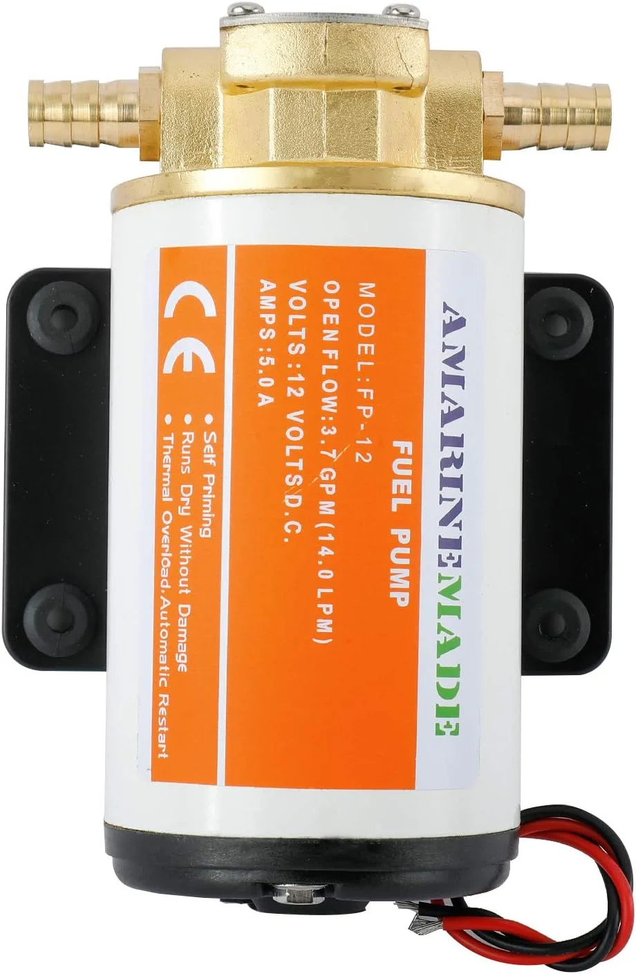 پمپ دوچرخه FAHZON، پمپ پایی کوچک قابل حمل با فشارسنج، پمپ باد لاستیک دوچرخه با سوزن توپ گازی برای همه دوچرخه ها، مناسب برای دریچه های Presta و Schrader (کوچک)