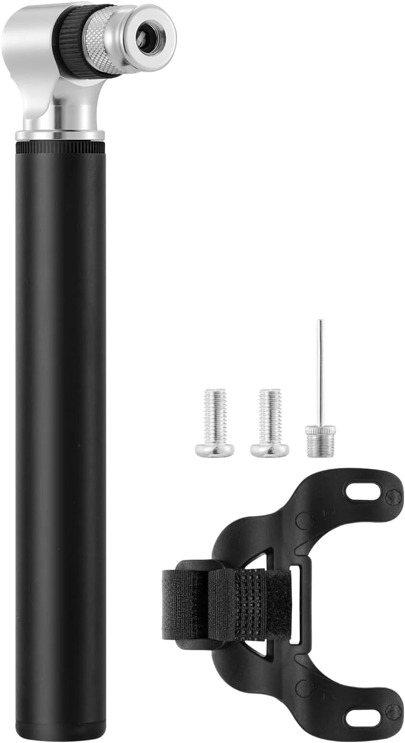 پمپ باد کوچک دوچرخه Fantasylife با فشار بالا 300 PSI، کمپرسور هوای قابل حمل، مناسب برای والف های پرستا و شرادر، سازگار با پمپ شوک دوشاخ و کمک فنر عقب، پمپ دستی تایر دوچرخه جمع و جور پمپ باد کوچک دوچرخه Fantasylife با فشار بالا 300 PSI، کمپرسور هوای قابل حمل، مناسب برای والف های پرستا و شرادر، سازگار با پمپ شوک دوشاخ و کمک فنر عقب، پمپ دستی تایر دوچرخه جمع و جور