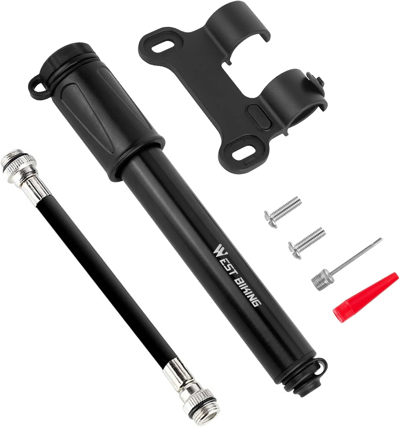 تلمبه مینی دوچرخه elthmpr با شلنگ، تلمبه چرخ آلومینیومی با پایه نصب روی بدنه، تلمبه هوای کوچک دوچرخه، تلمبه دستی مینی فشار قوی برای دوچرخه کورسی و کوهستان تلمبه مینی دوچرخه elthmpr با شلنگ، تلمبه چرخ آلومینیومی با پایه نصب روی بدنه، تلمبه هوای کوچک دوچرخه، تلمبه دستی مینی فشار قوی برای دوچرخه کورسی و کوهستان