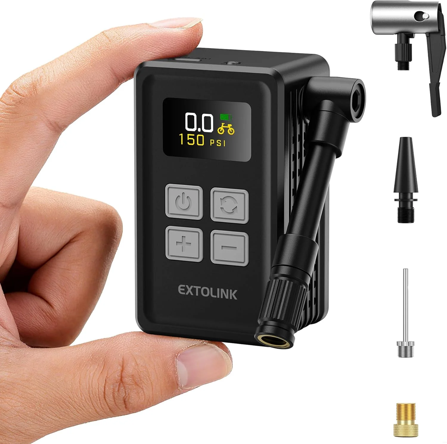 پمپ باد لاستیک دوچرخه EXTOLINK پمپ باد لاستیک دوچرخه EXTOLINK