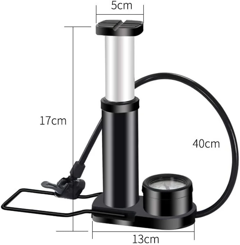 پمپ باد کوچک قابل حمل فشار قوی برای دوچرخه، ماشین برقی و پایی پمپ باد کوچک قابل حمل فشار قوی برای دوچرخه، ماشین برقی و پایی