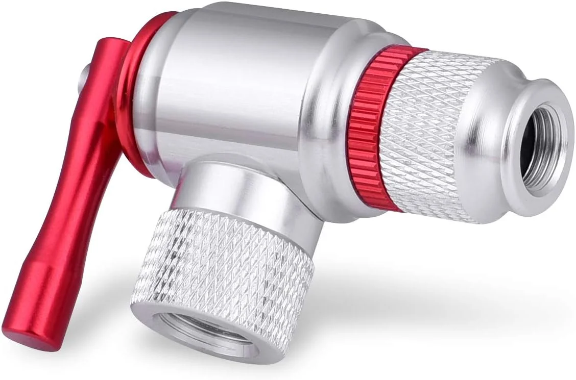 تلمبه باد لاستیک دوچرخه CO2 کوتوکسکر، پمپ دوچرخه سریع و آسان سازگار با والف های پرستا و شرادر برای دوچرخه های جاده ای و کوهستانی شامل آستین و بدون کارتریج CO2 تلمبه باد لاستیک دوچرخه CO2 کوتوکسکر، پمپ دوچرخه سریع و آسان سازگار با والف های پرستا و شرادر برای دوچرخه های جاده ای و کوهستانی شامل آستین و بدون کارتریج CO2