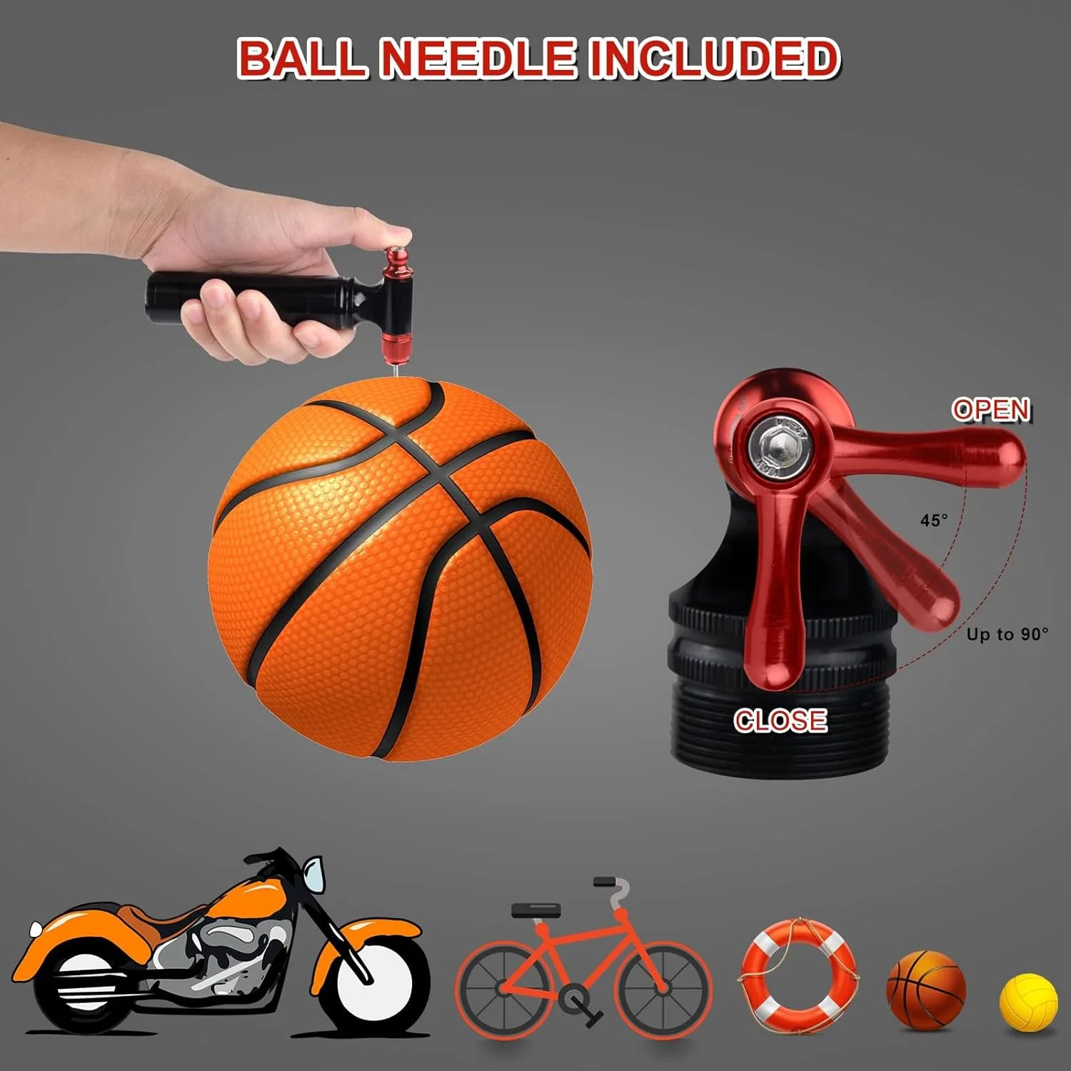 تلمبه CO2 دوچرخه، تلمبه باد سریع و جمع و جور CO2، تلمبه لاستیک CO2 با محفظه نگهداری کارتریج، سازگار با پرستا و شرادر، جهانی برای کارتریج های 16G رزوه دار یا بدون رزوه، آسان و ایمن تلمبه CO2 دوچرخه، تلمبه باد سریع و جمع و جور CO2، تلمبه لاستیک CO2 با محفظه نگهداری کارتریج، سازگار با پرستا و شرادر، جهانی برای کارتریج های 16G رزوه دار یا بدون رزوه، آسان و ایمن