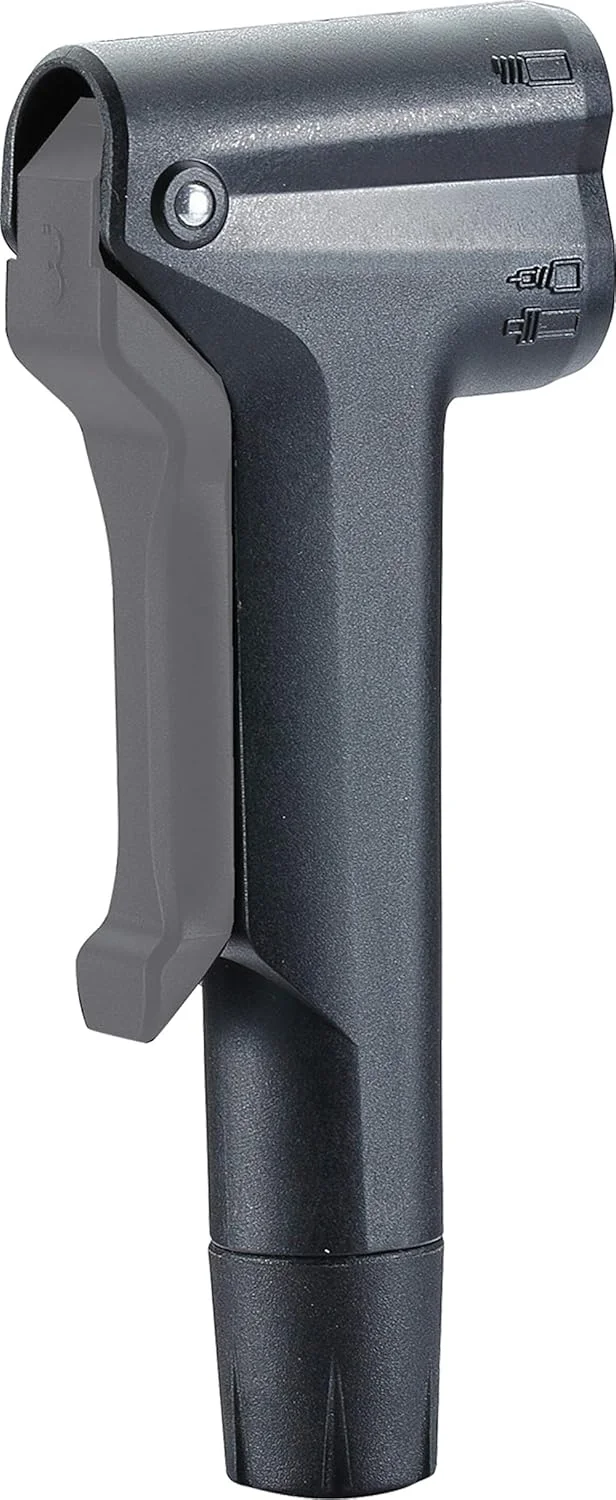 سر پمپ دوچرخه BBB Cycling مدل DualHead 3.0 BFP-96، مناسب برای والف های Dunlop، Schrader و Presta، مشکی، سایز One Size