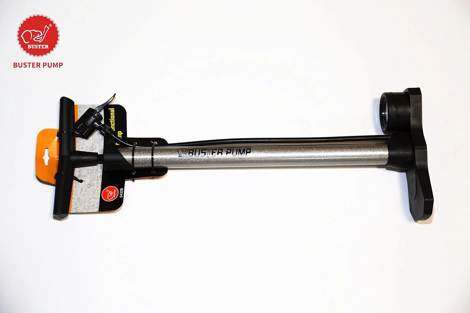 پمپ باد قابل حمل آلیاژ آلومینیوم برای دوچرخه کوهستان با فشارسنج 160PSI