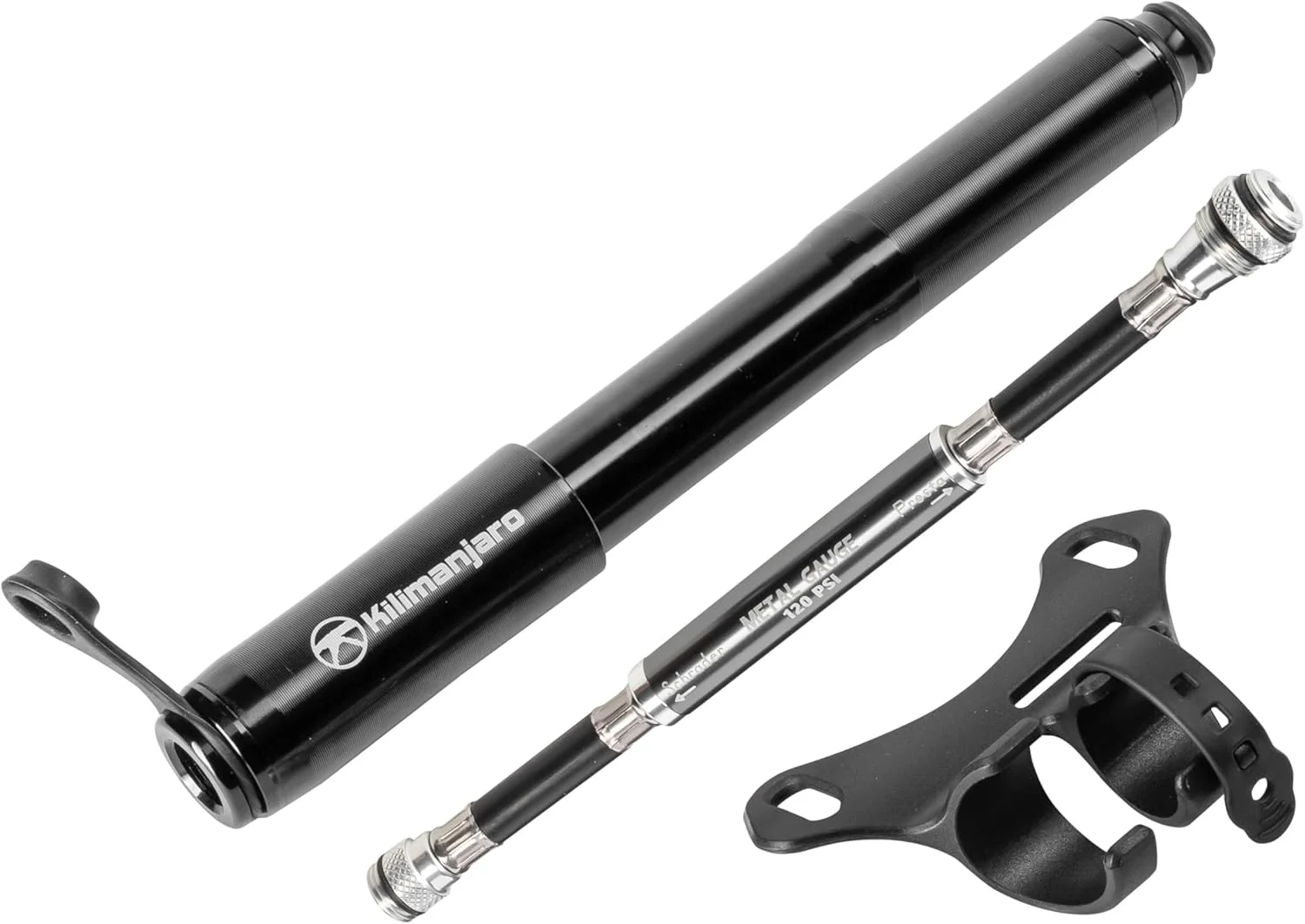 پمپ کوچک فشار قوی سری Kilimanjaro Alltrade، ابزار تعمیر لاستیک دوچرخه، سبک و جمع و جور - 910529ECE