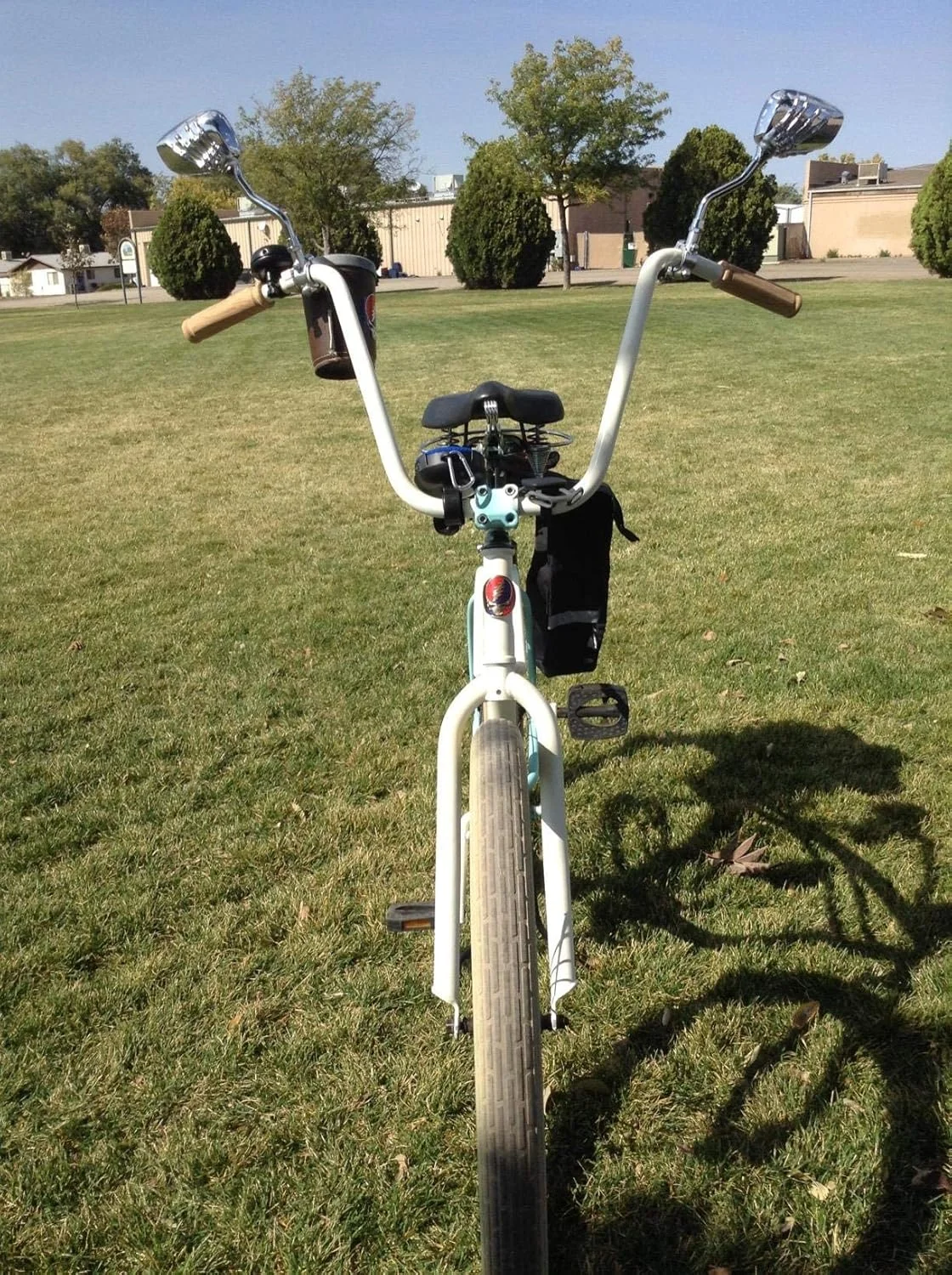 آینه دوچرخه یک جفتی، آینه دید عقب دوچرخه با دید گسترده، چند زاویه قابل تنظیم، آینه دوچرخه آلومینیوم روکش کروم، سبک پنجه اسکلت، مناسب برای آینه موتورسیکلت