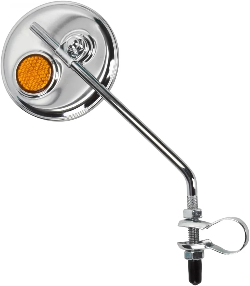 آینه گرد دوچرخه سانلایت 3 اینچی با بازتابنده زرد