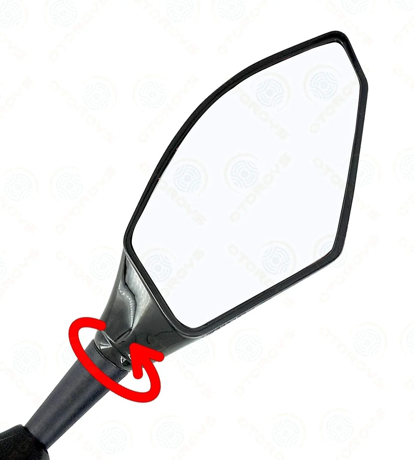 آینه های موتورسیکلت Olmeo با چراغ راهنما LED قابل تنظیم، مناسب برای هیوسانگ GT250