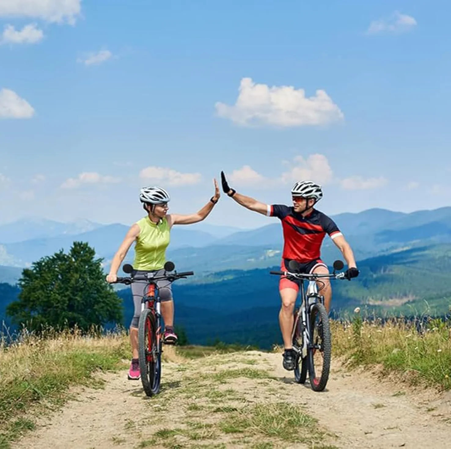 آینه دوچرخه، آینه های دید عقب دوچرخه، بادوام و نصب آسان، آینه محدب پلاستیکی قابل تنظیم و چرخان نصب شده روی فرمان برای دوچرخه های کوهستانی و جاده ای