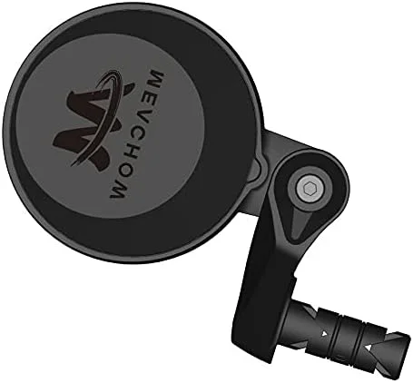 آینه دوچرخه جدید MEACHOW 2021، لنز شیشه ای درجه خودرو UHD کریستالی 80 میلی متری، آینه های دید عقب ایمن و مقاوم در برابر خش (سمت راست آبی) ME-021RB