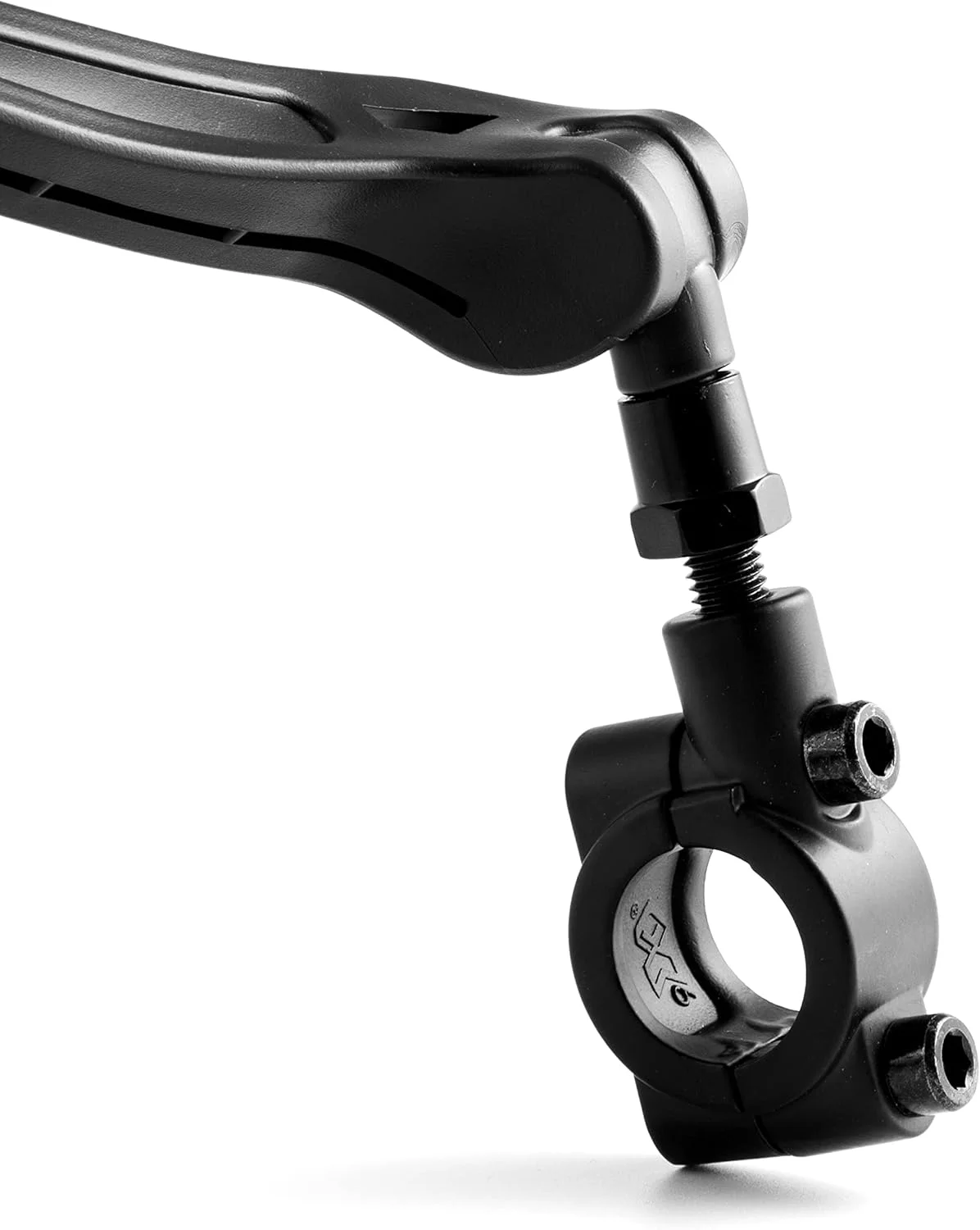 آینه دوچرخه چپ برای انواع دوچرخه مدل LX-031 - آینه دید عقب ساخته شده از شیشه آینه مقاوم در برابر خش - میدان دید بزرگ 12x7 سانتی متر، لرزش کم، برای فرمان های با قطر 22-25 میلی متر