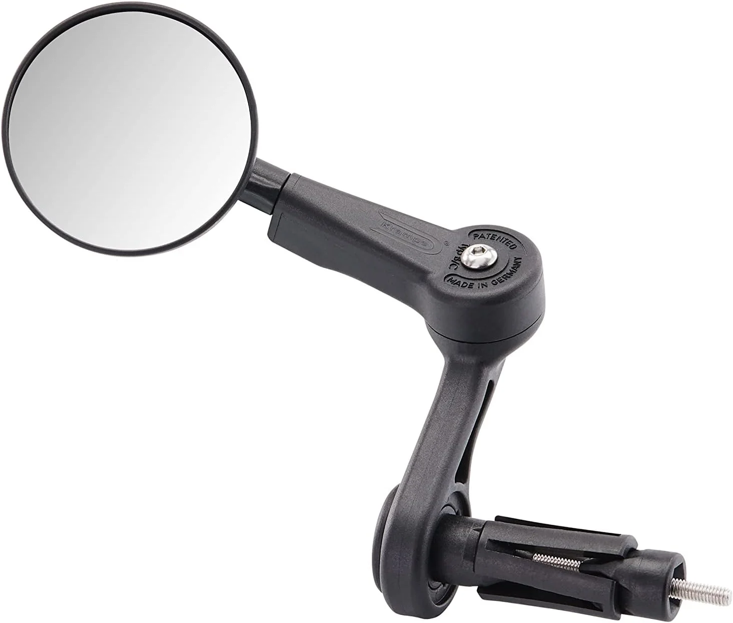 آینه تاشو کوچک دوچرخه کرامپه مدل KF Mini Type B | قابل نصب در سمت چپ و راست | برای انواع دوچرخه