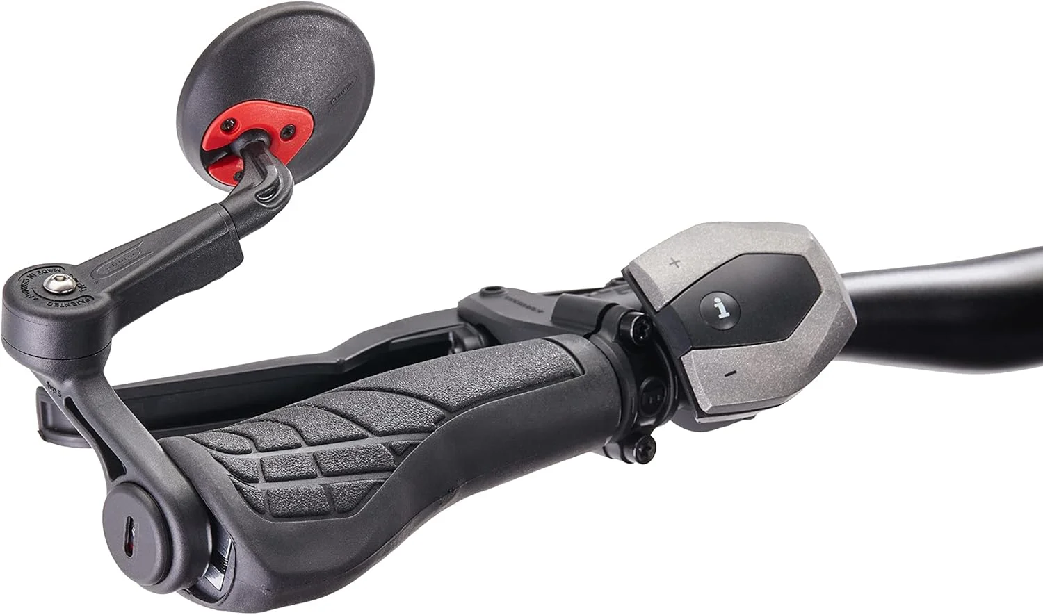 آینه تاشو کوچک دوچرخه کرامپه مدل KF Mini Type B | قابل نصب در سمت چپ و راست | برای انواع دوچرخه