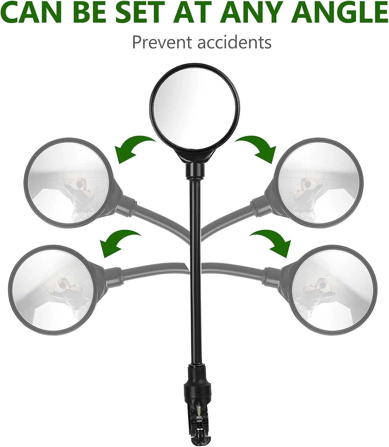 آینه دوچرخه 2 عددی، آینه های دوچرخه برای فرمان 22-32 میلی متر، آینه های دید عقب با زاویه باز 360 درجه قابل چرخش، آینه های محدب بال دوچرخه، آینه های دید عقب فرمان دوچرخه برای اسکوتر برقی دوچرخه جاده آینه دوچرخه 2 عددی، آینه های دوچرخه برای فرمان 22-32 میلی متر، آینه های دید عقب با زاویه باز 360 درجه قابل چرخش، آینه های محدب بال دوچرخه، آینه های دید عقب فرمان دوچرخه برای اسکوتر برقی دوچرخه جاده