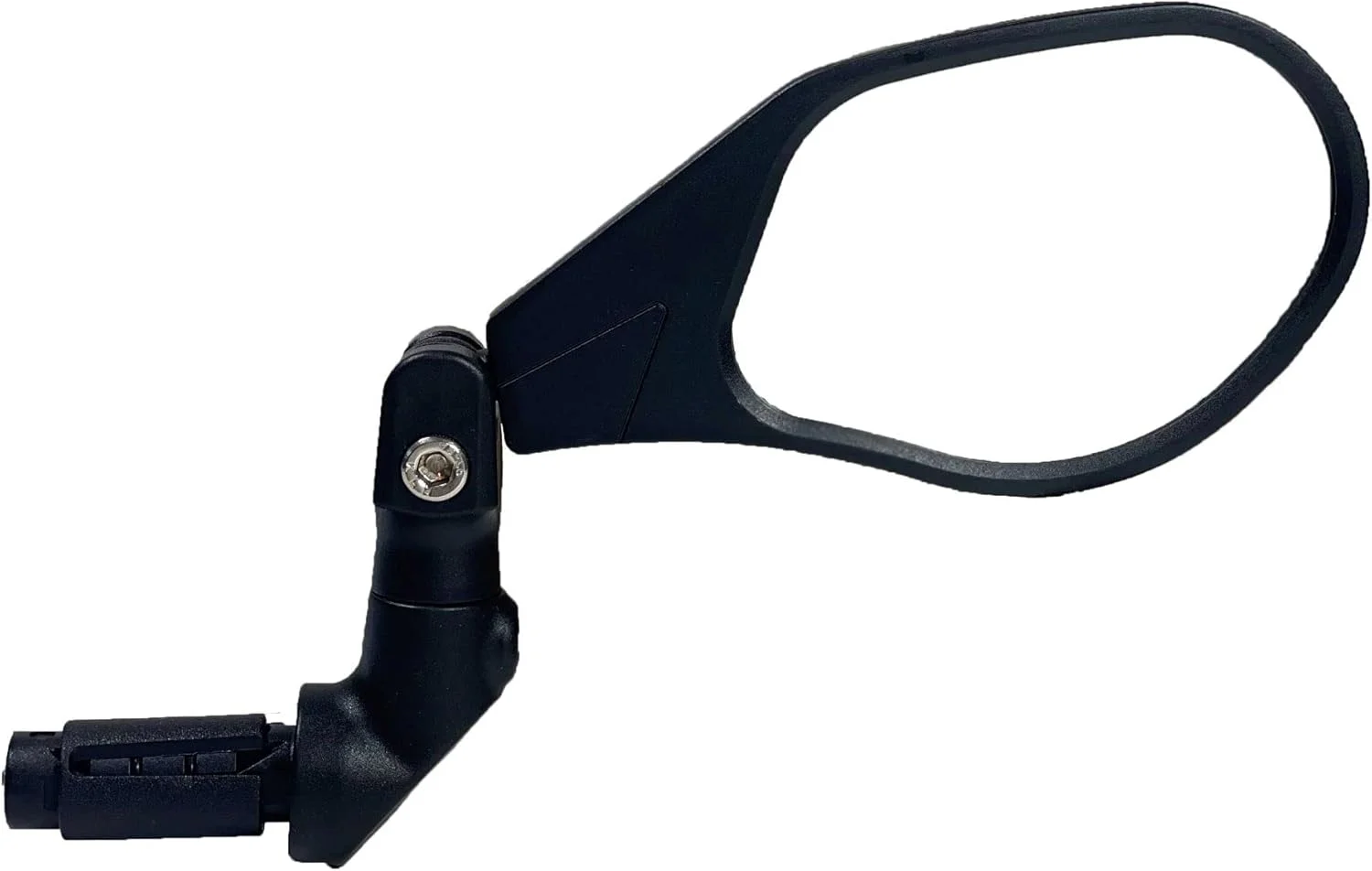 آینه دوچرخه Hafny مدل Bar End، لنز شیشه ای درجه خودرو HD، سطح بزرگ، مقاوم در برابر شکستن، قابل تنظیم چند زاویه، آینه های دوچرخه برقی (HF-M903RB-FR08) (HF-M903RS-FR08 (سمت راست، شیشه نقره ای))