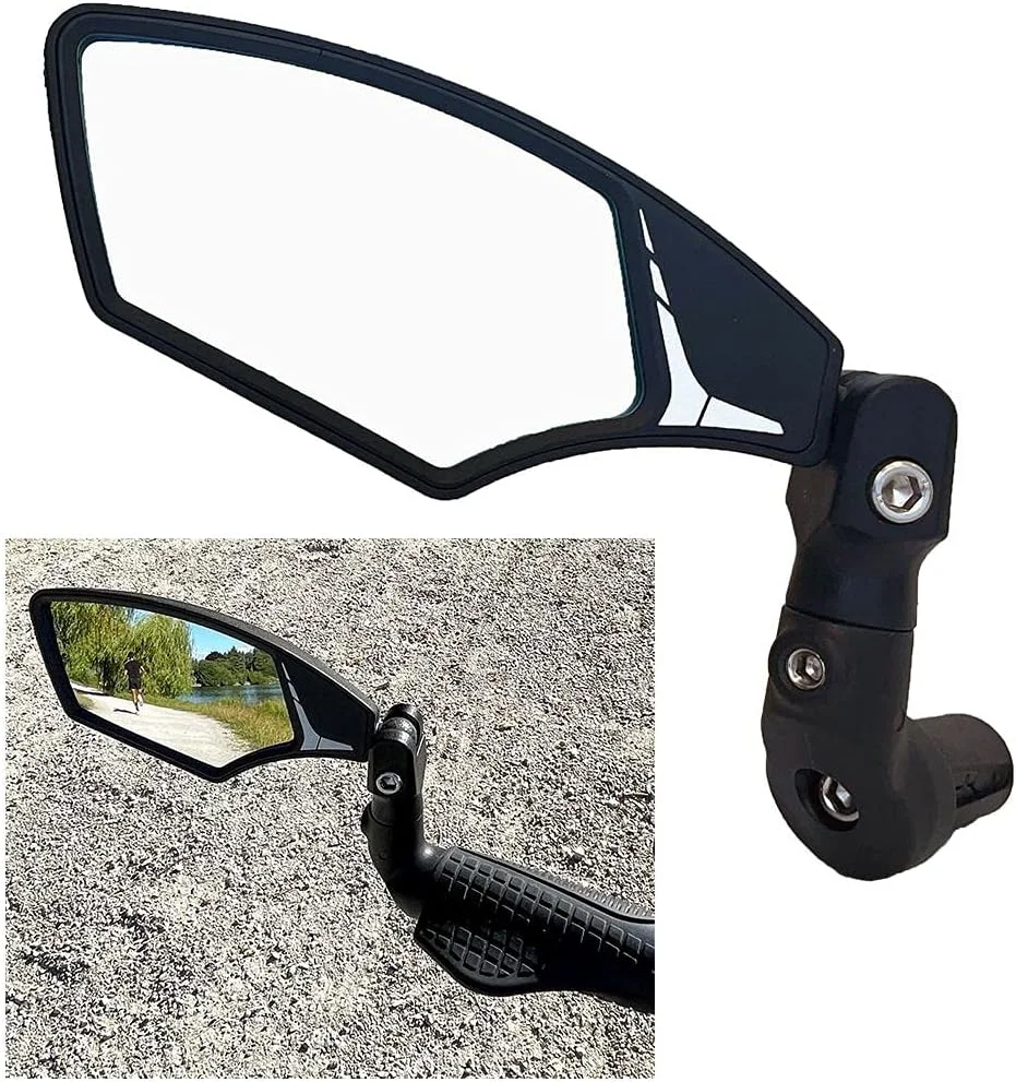 آینه دوچرخه Hafny مدل HF-M900LS-FR08 (سمت چپ، شیشه نقره ای)