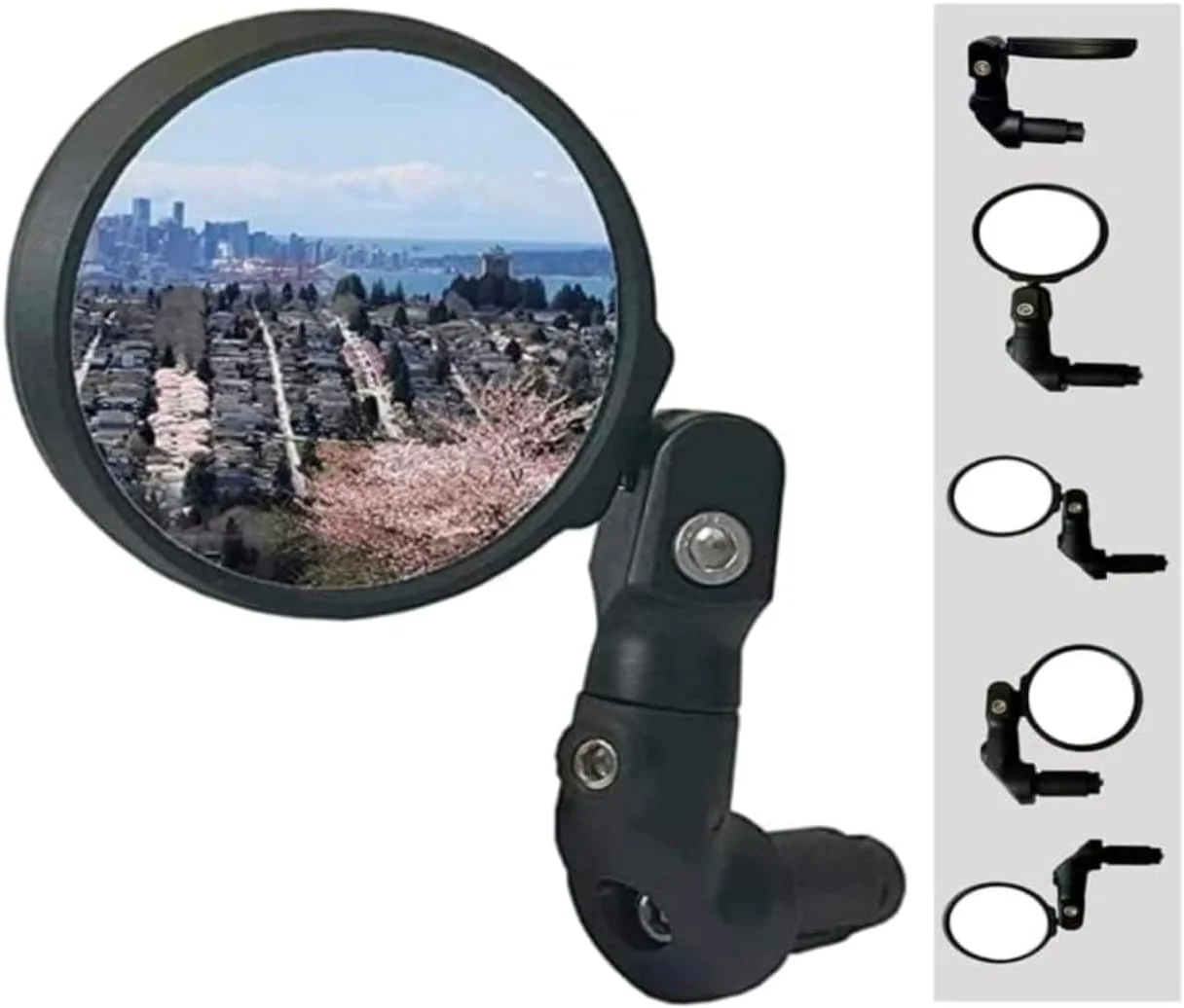 آینه دوچرخه چند منظوره قابل تنظیم Hafny مدل HF-M952B-FR08 (شیشه آبی ضد تابش)