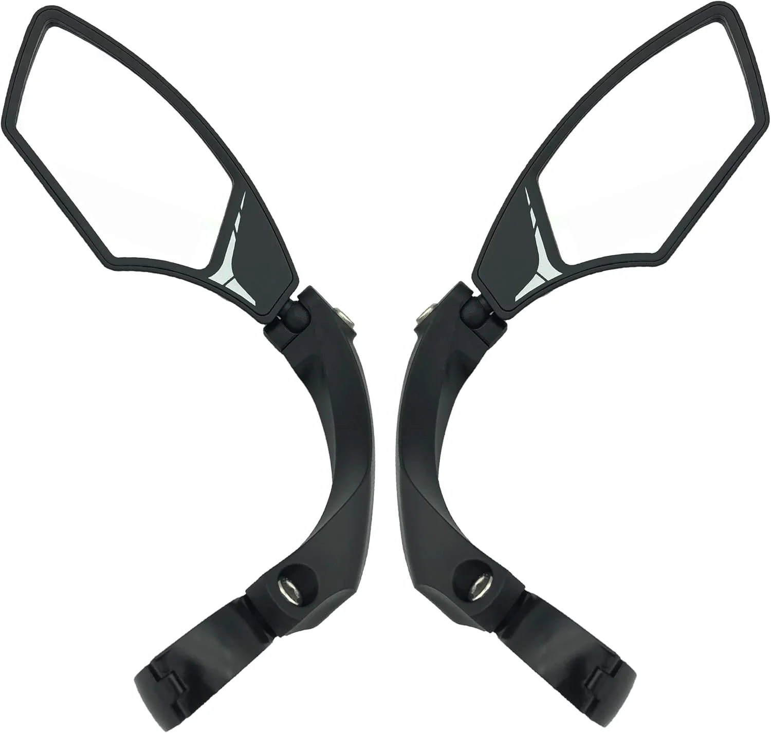 آینه فرمان دوچرخه هافنی مدل جدید، HD مقاوم در برابر ضربه، شیشه شفاف ایمن، آینه دوچرخه قابل تنظیم و چرخش، آینه دید عقب برای دوچرخه، HF-MR095