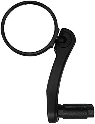 آینه دوچرخه انتهای فرمان Hafny، آینه دوچرخه مقاوم در برابر ضربه HD، آینه دید عقب قابل تنظیم ایمن، آینه دوچرخه سواری، آینه دوچرخه الکترونیکی، HF-M952S-FR04 (لنز شیشه ای نقره ای (68 میلی متر))