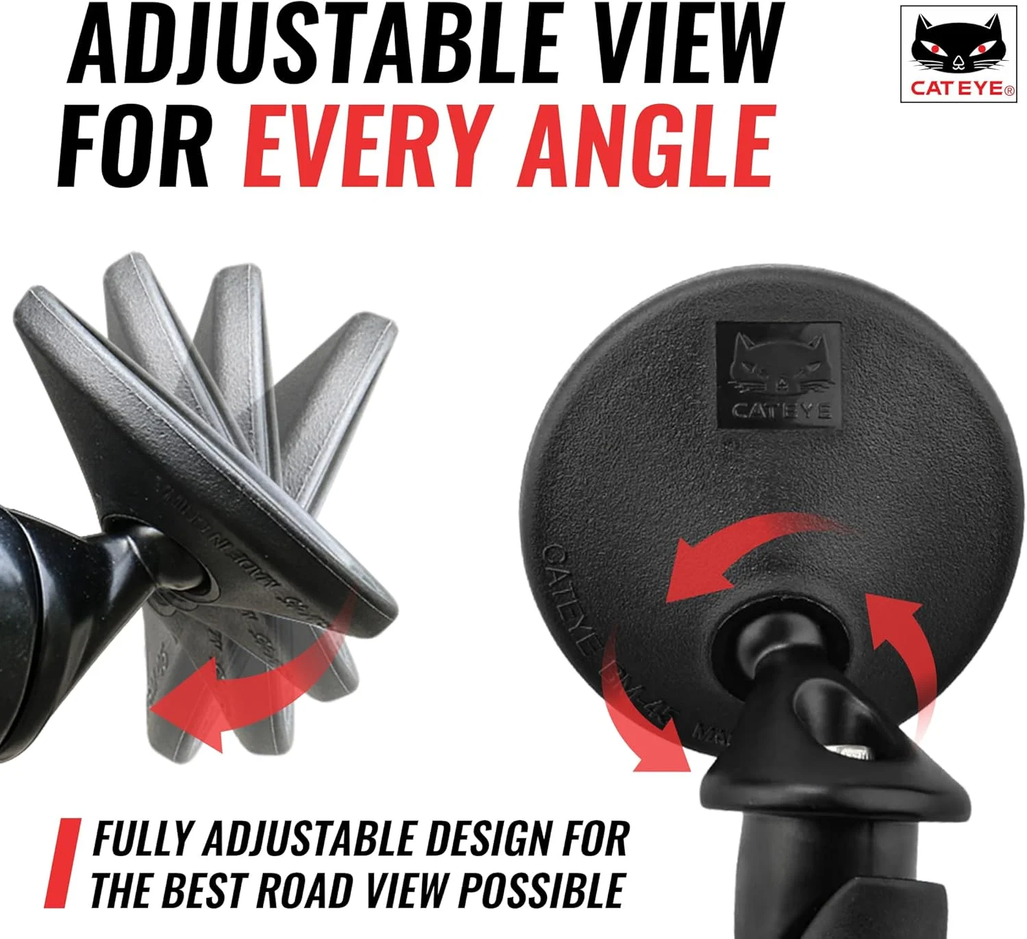 آینه دوچرخه انتهای فرمان CatEye BM-45، مشکی