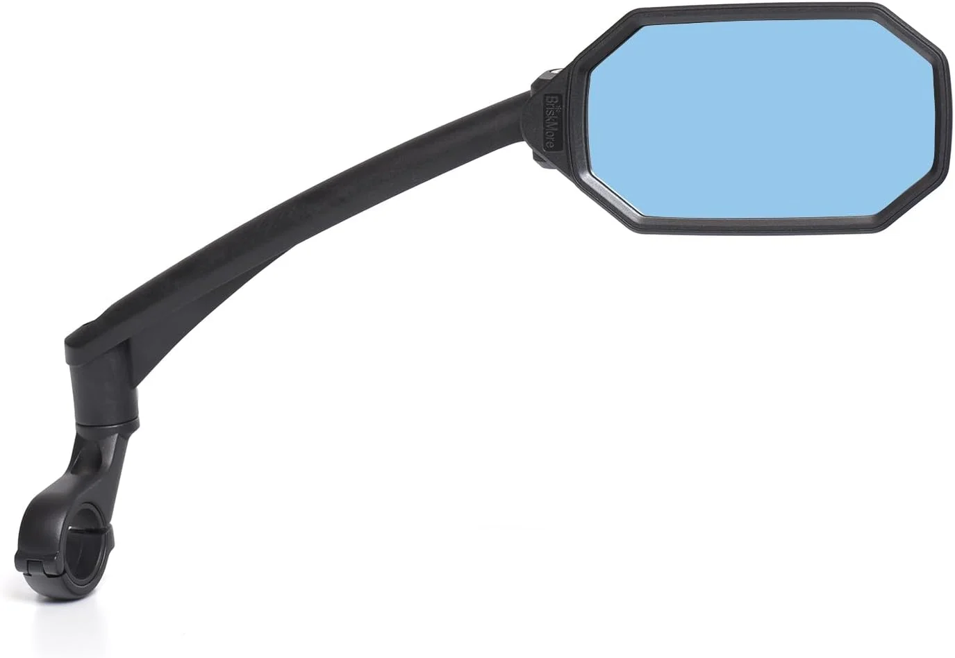 آینه فرمان دوچرخه، لنز شیشه ای محدب آبی ضد تابش نور با کیفیت بالا برای اسکوترها، فرمان دوچرخه های الکتریکی، مقاوم در برابر خراش، دید عقب ایمن فقط برای سمت راست BT-023RB