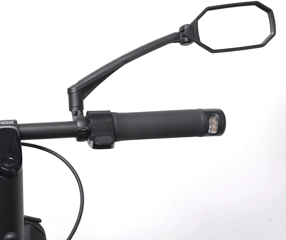 آینه فرمان دوچرخه برای دوچرخه‌های کوهستانی، لنز شیشه ای محدب با کیفیت بالا برای اسکوترها، فرمان دوچرخه برقی، مقاوم در برابر خراش، دید عقب ایمن فقط برای سمت راست BT-023R