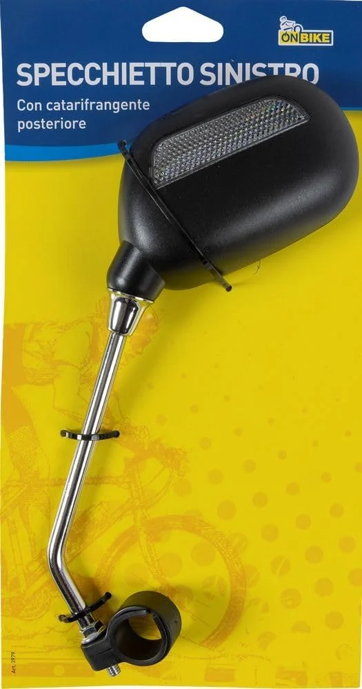 آینه دوچرخه یونیورسال ON BIKE سمت چپ بازتابنده
