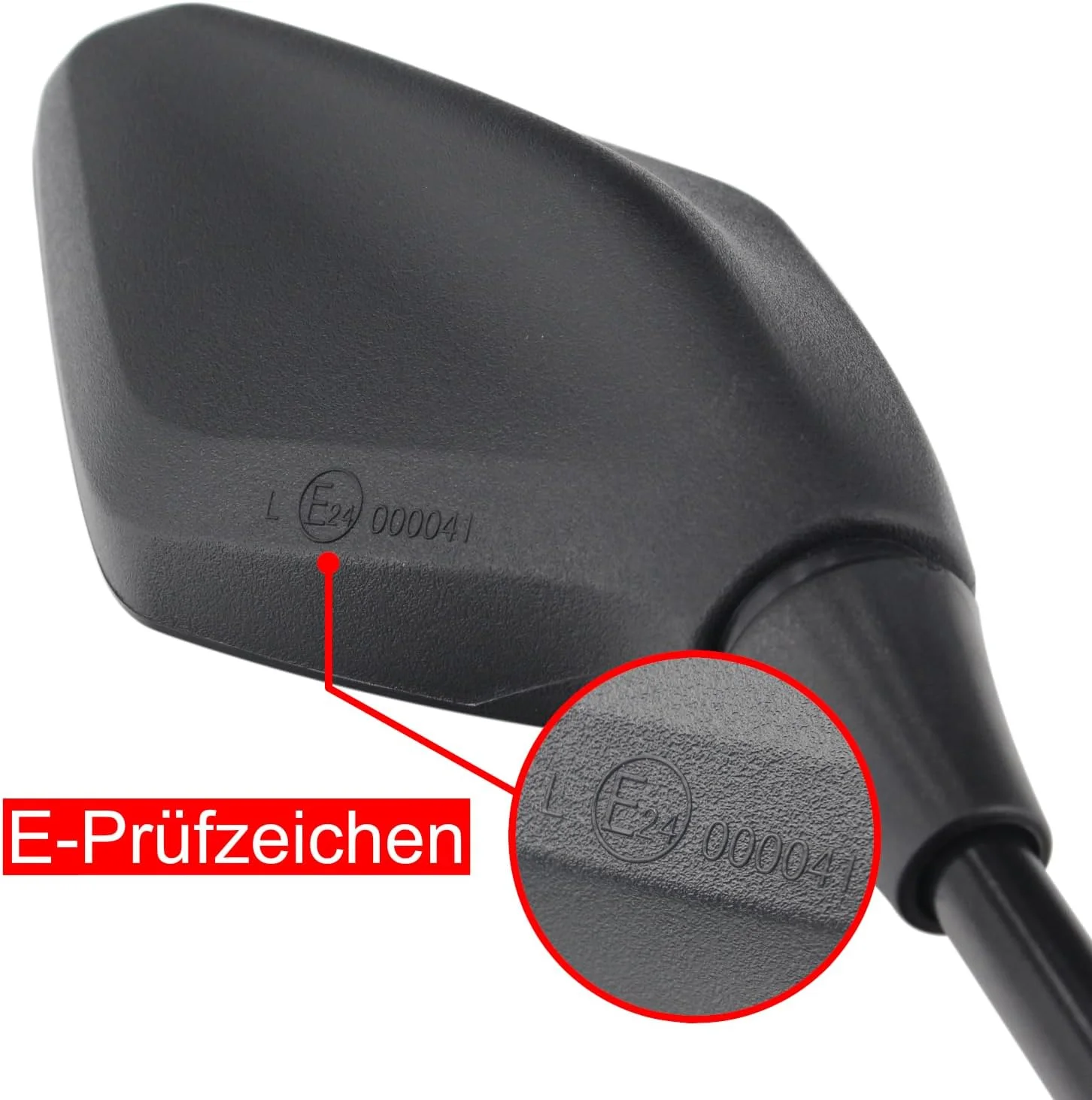 آینه دوچرخه Area1، آینه دوچرخه برقی با علامت E، 1 عدد (راست) آینه دوچرخه Area1، آینه دوچرخه برقی با علامت E، 1 عدد (راست)