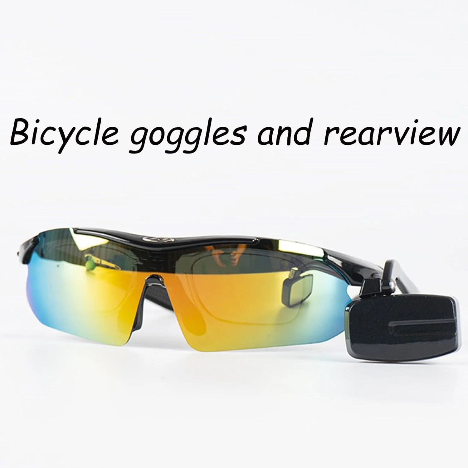 آینه دید عقب دوچرخه، بازتابنده مینی کلاه ایمنی با قابلیت تنظیم چند زاویه، لوازم جانبی دوچرخه سواری