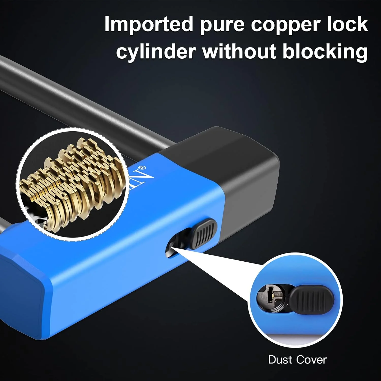 قفل دوچرخه قفل U دوچرخه قفل سنگین دوچرخه قفل U 16 میلی متری و کابل امنیتی به طول 4 فوت با براکت نصب محکم برای دوچرخه ها، موتور سیکلت ها و موارد دیگر، کوچک