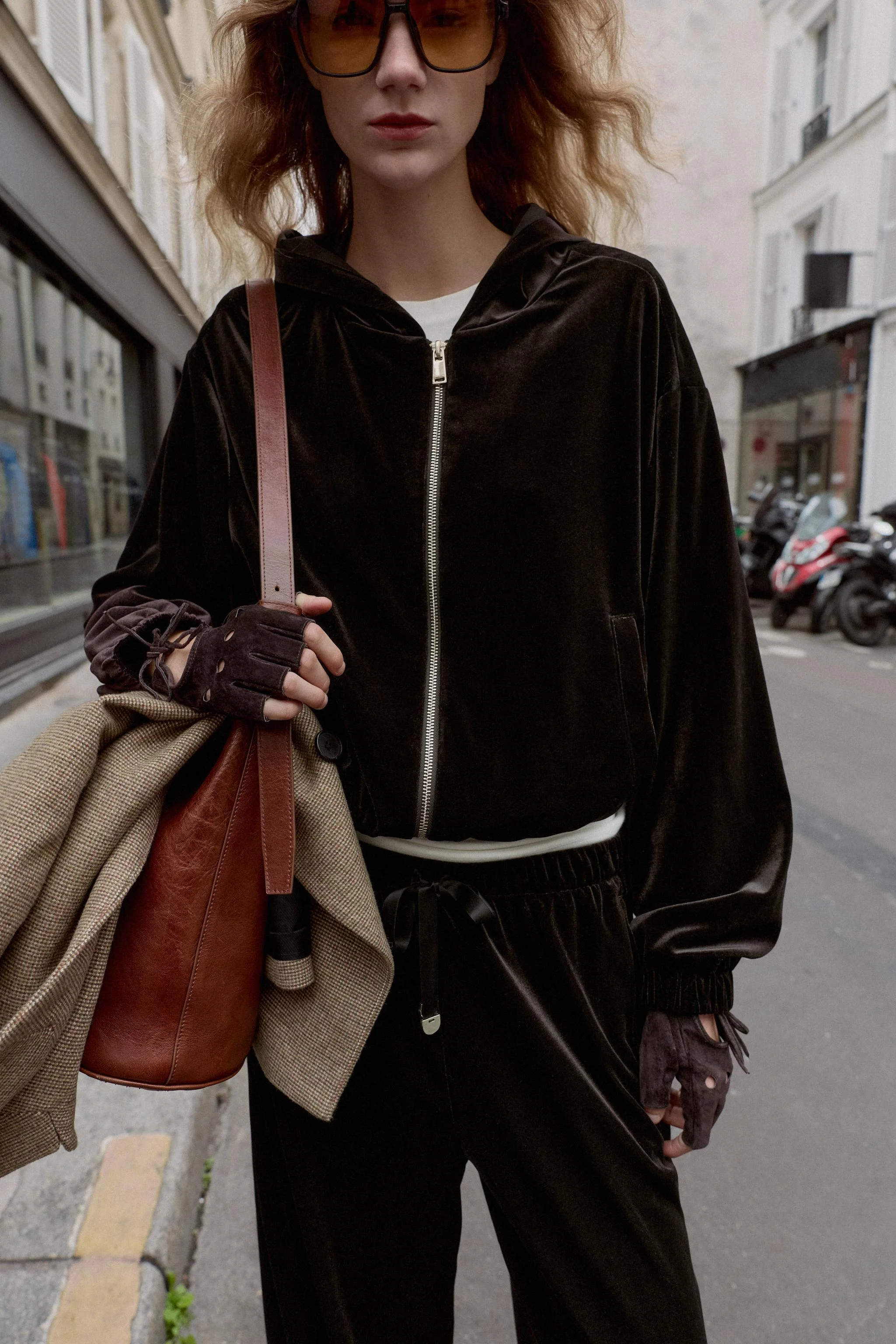 ژاکت هودی مخمل ژاکت هودی مخمل