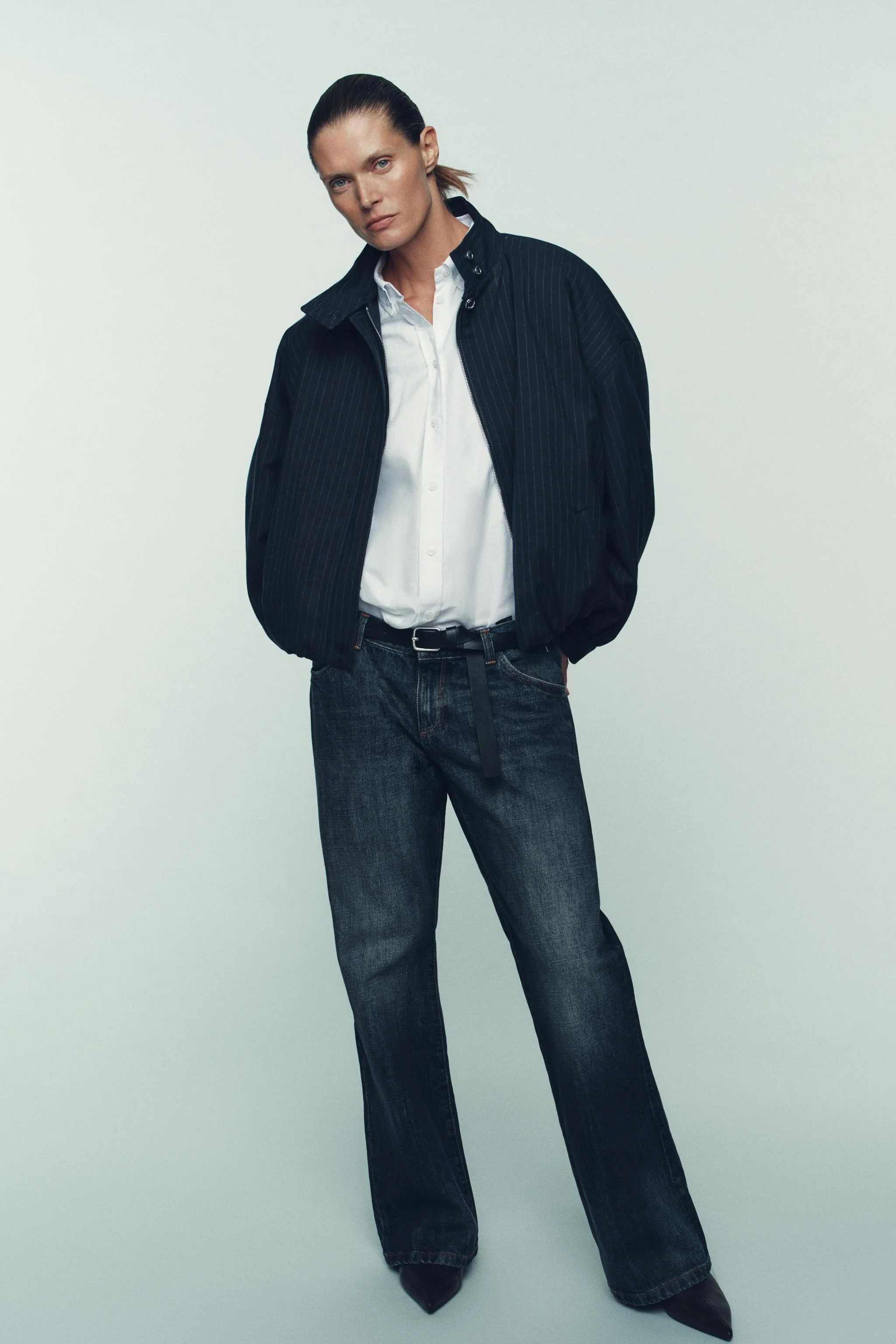 کاپشن خلبانی راه راه