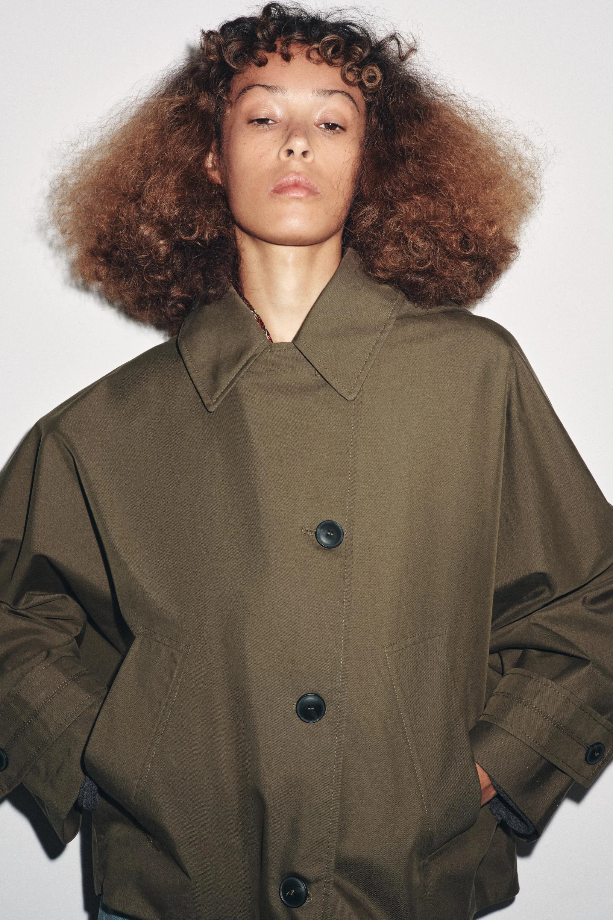 بارانی ترنچ ضد آب ZW COLLECTION بارانی ترنچ ضد آب ZW COLLECTION