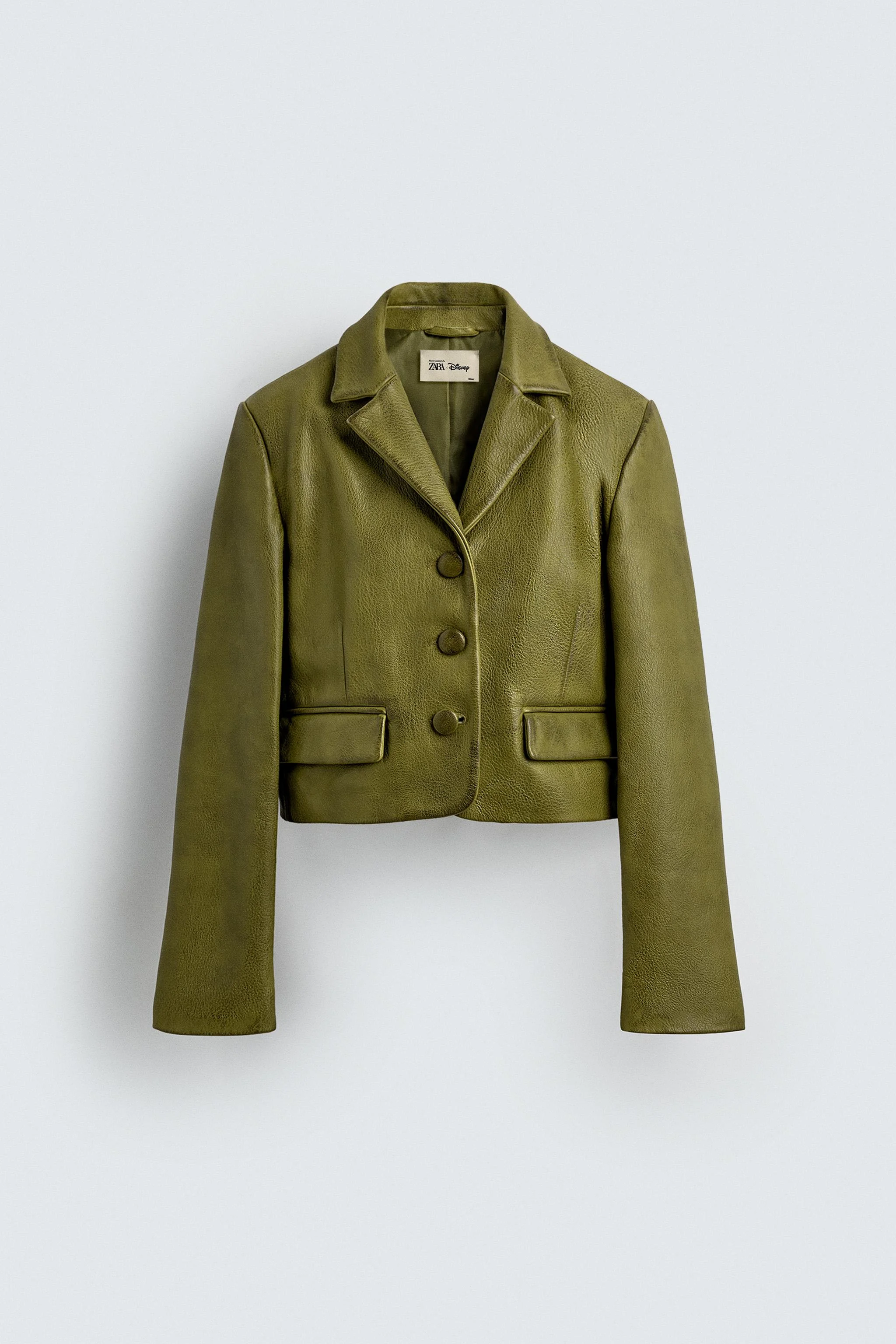 کت چرمی کوتاه هری لمبرت برای زارا ایکس دیزنی کت چرمی کوتاه هری لمبرت برای زارا ایکس دیزنی