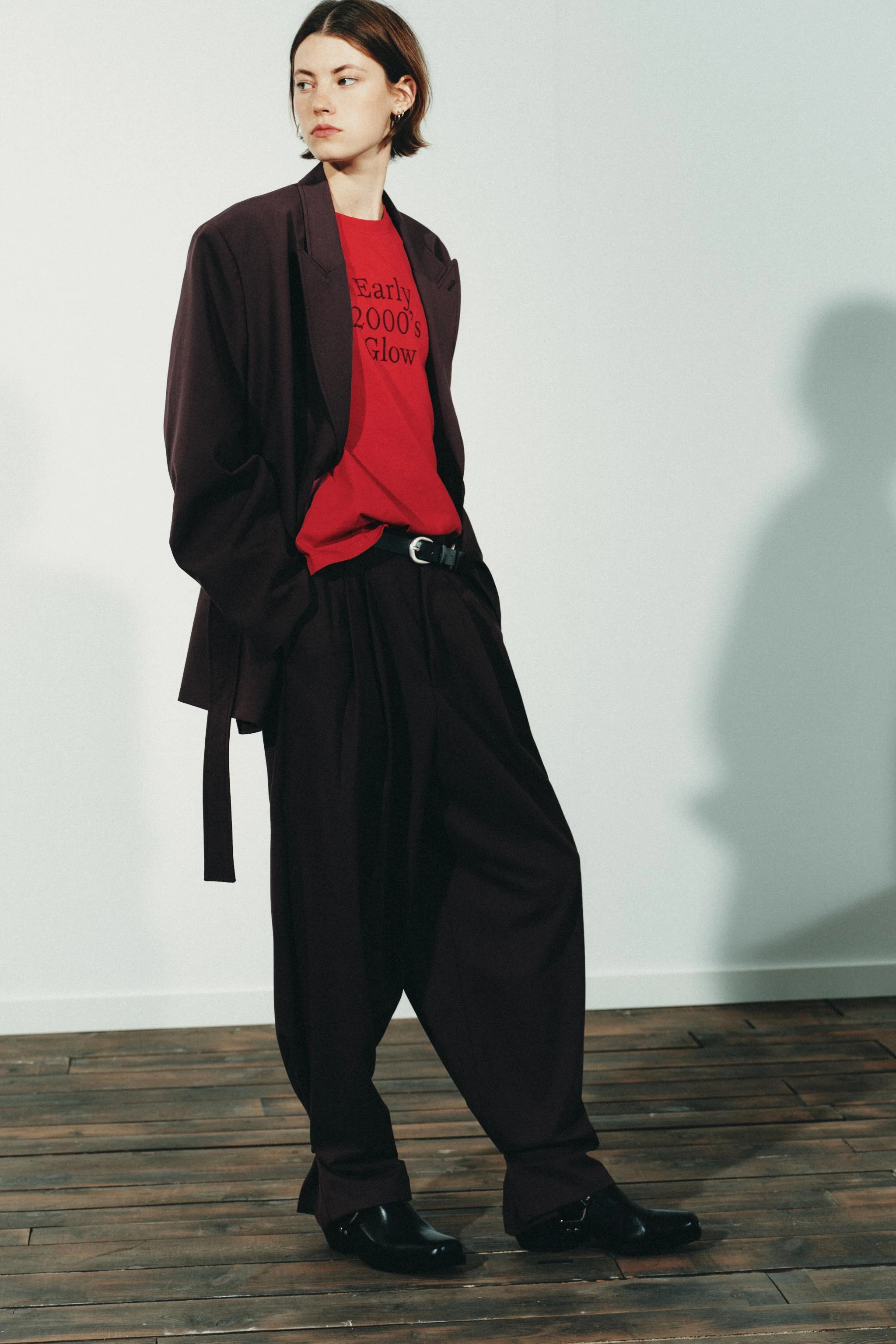 بلیزر کمربند دار