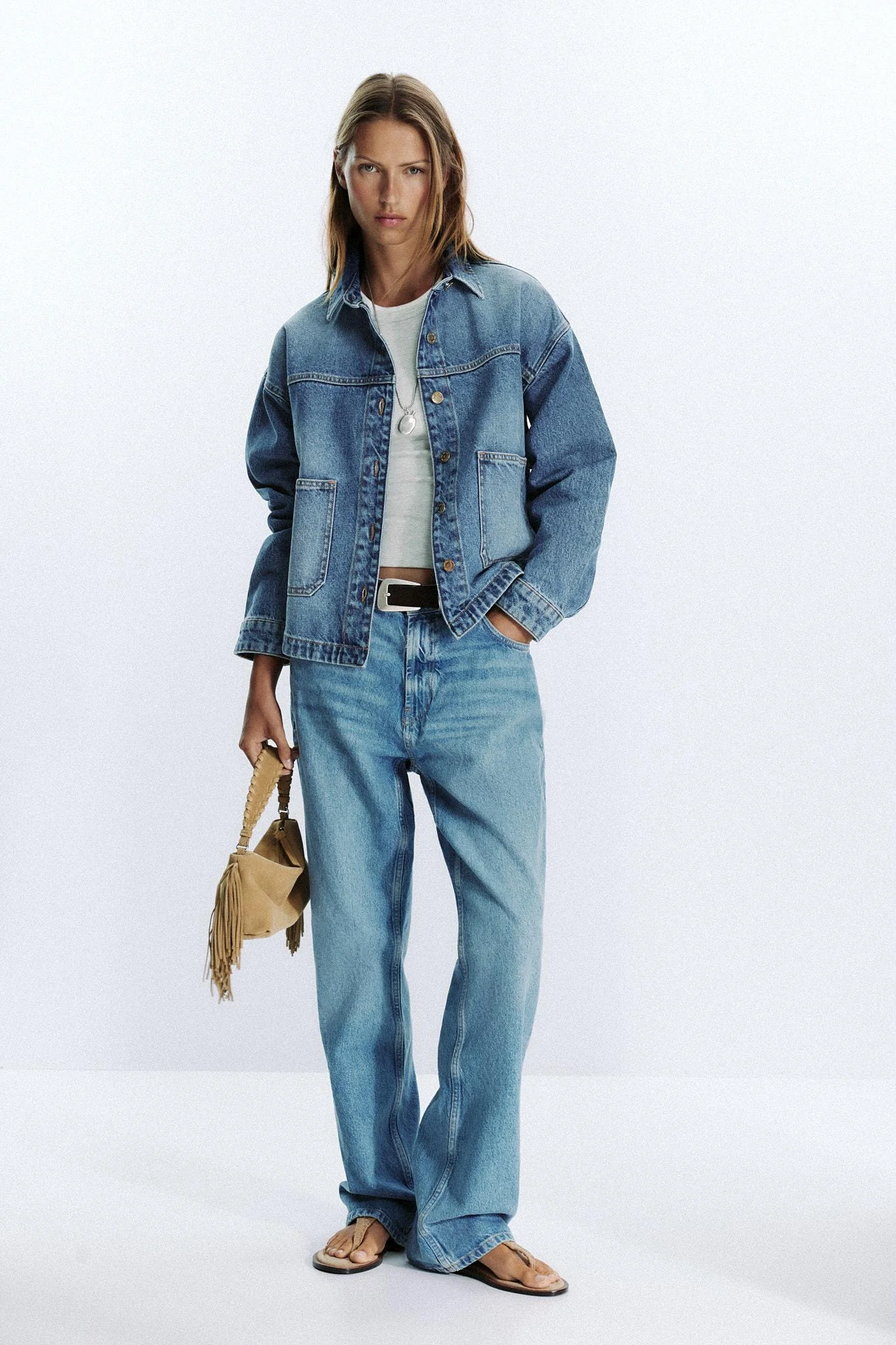 کیف کراس بادی کوچک جیر لبه دار کیف کراس بادی کوچک جیر لبه دار