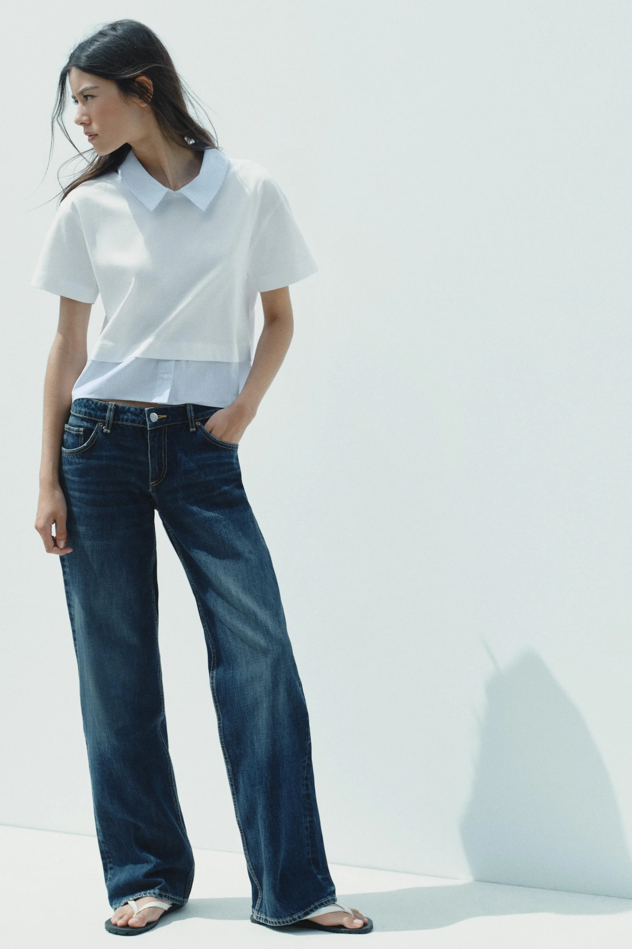 تی شرت راه راه ترکیبی تی شرت راه راه ترکیبی