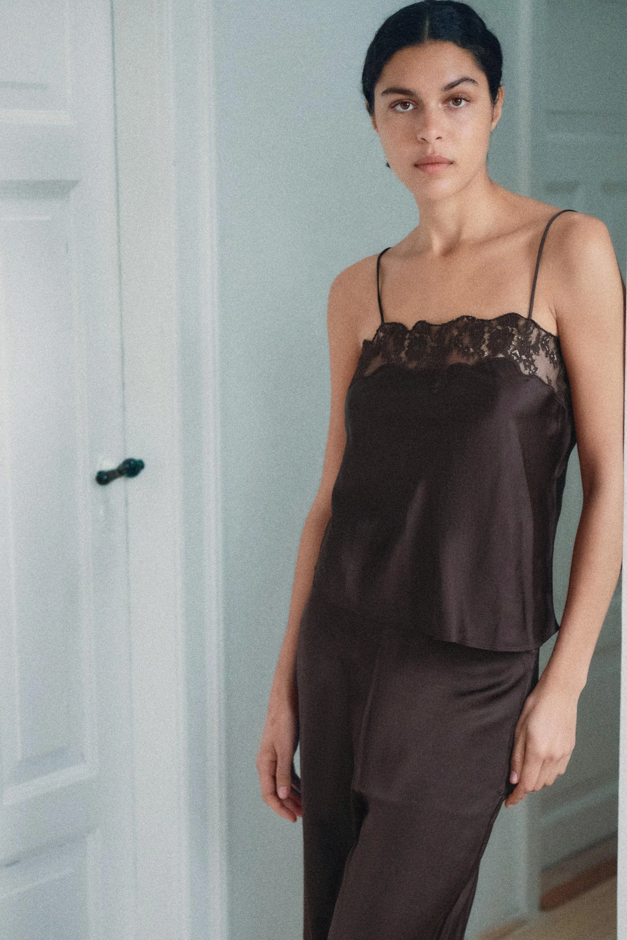 تاپ ساتن با گیپور