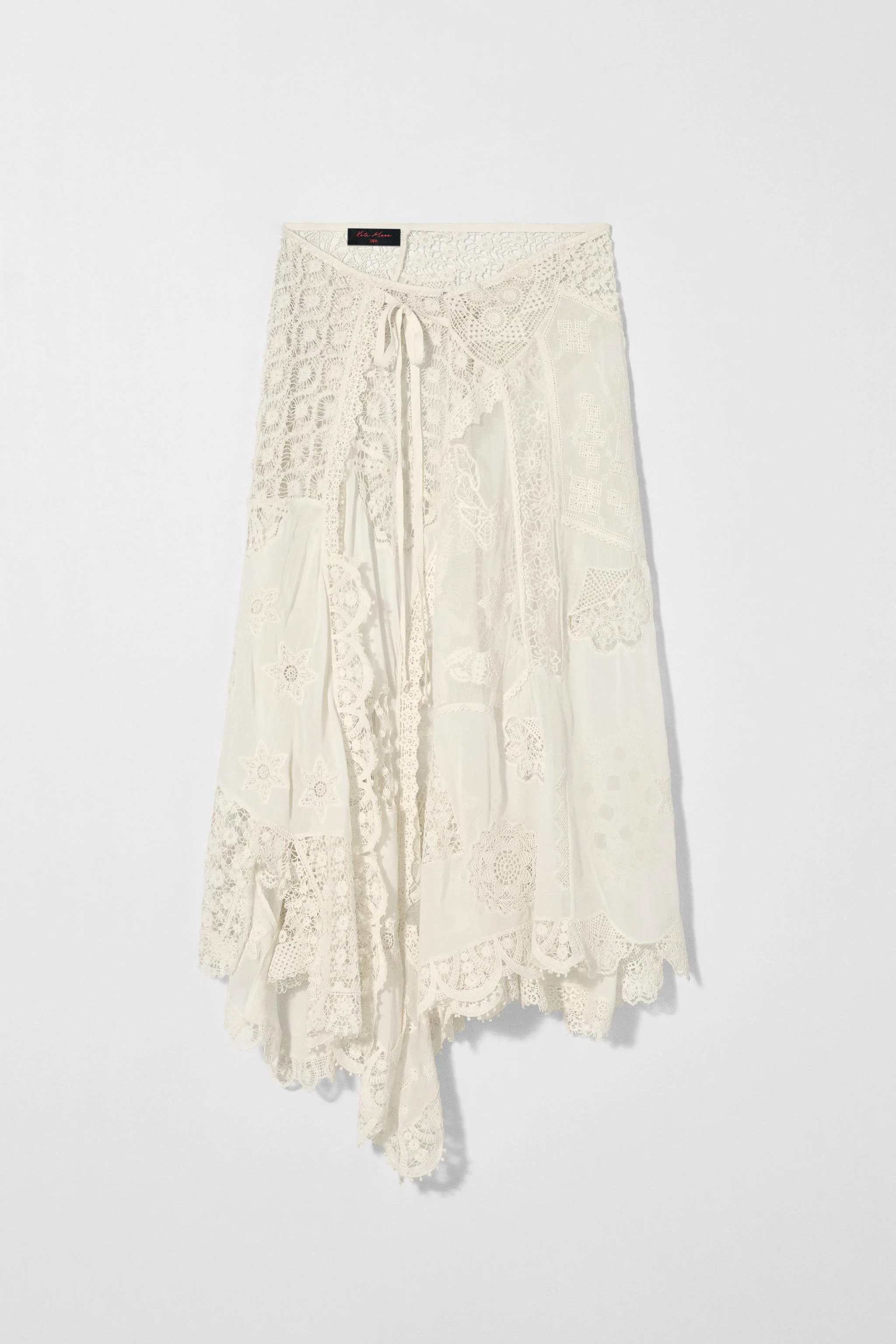 دامن میدی تکه دوزی شده زارا با همکاری کیت ماس