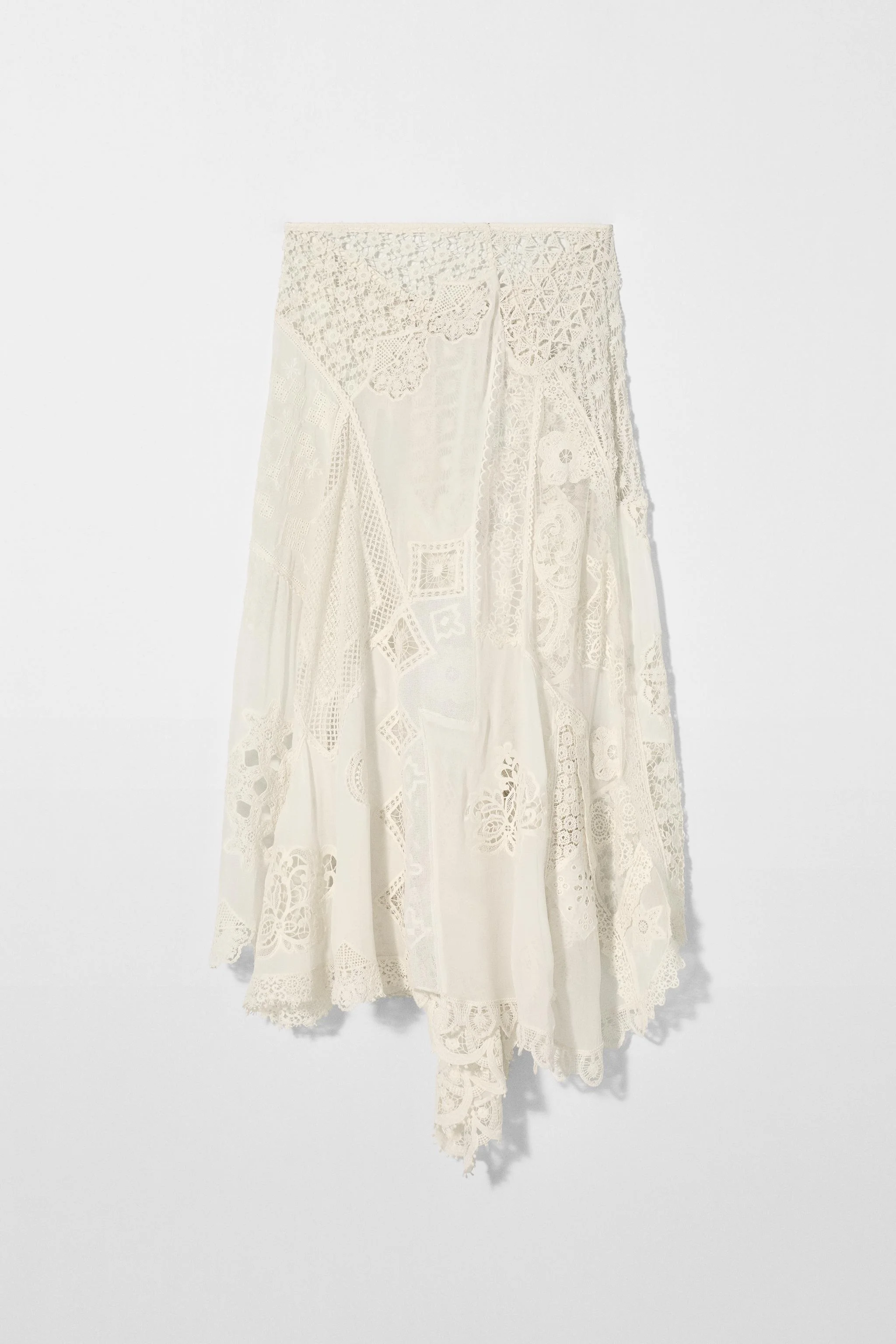 دامن میدی تکه دوزی شده زارا با همکاری کیت ماس