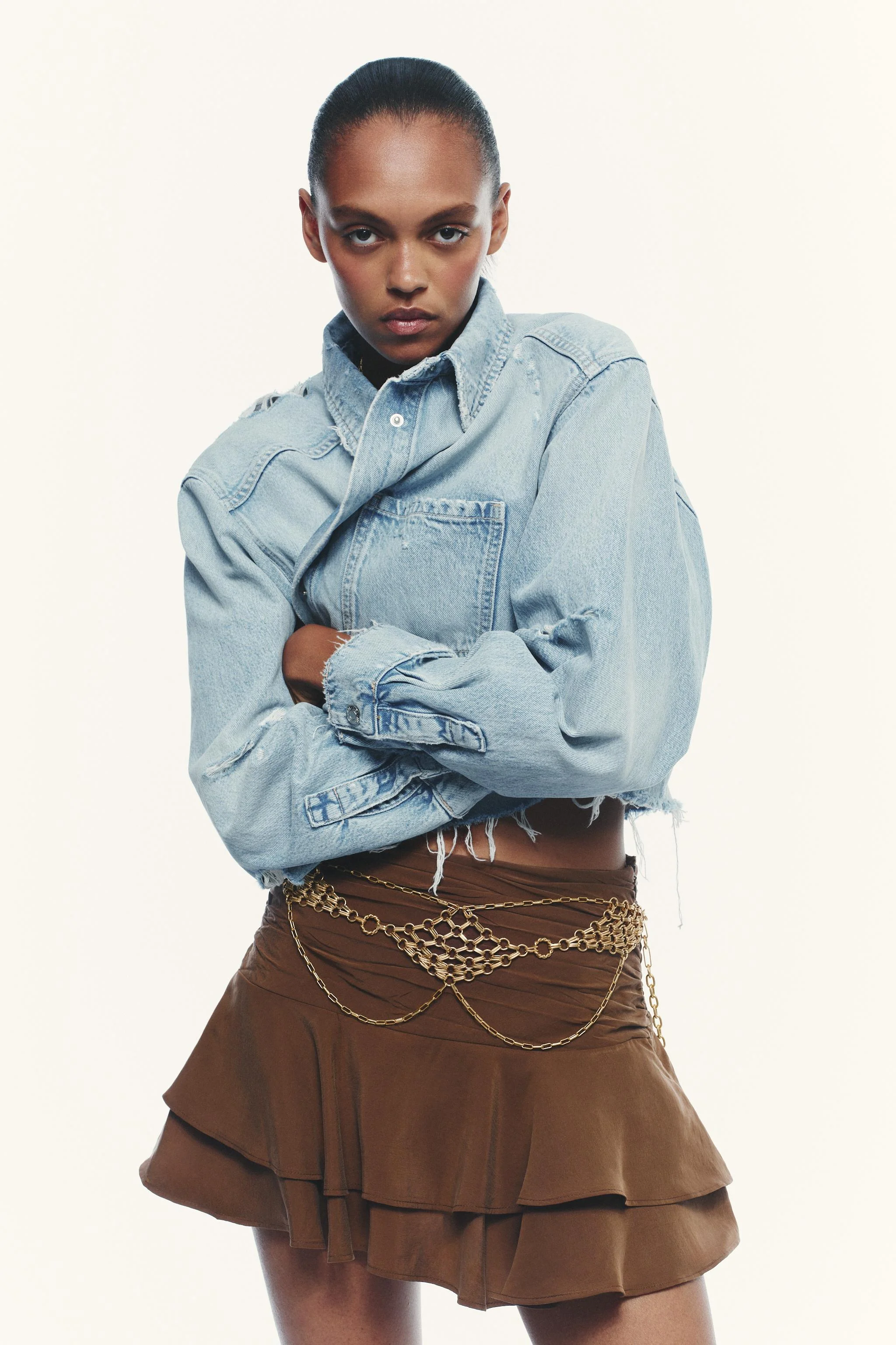 کمربند فلزی لوزی شکل